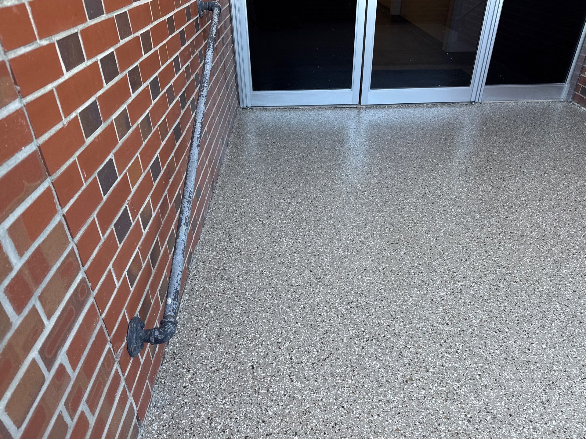 Lake Butler Courthouse in Lake Butler, FL in Pebble Beach by Cross Creek Concrete Coatings