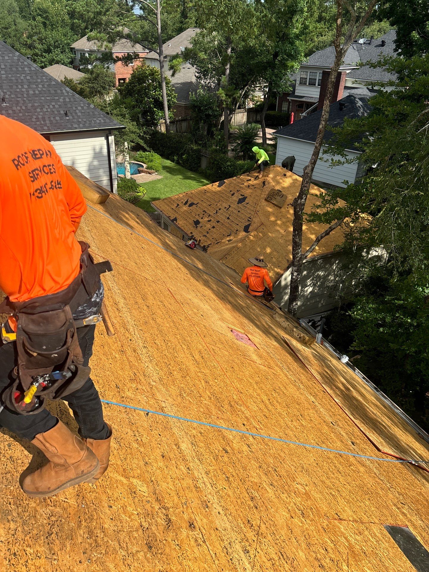 Roof Replacement Spring by Roof Repair Company