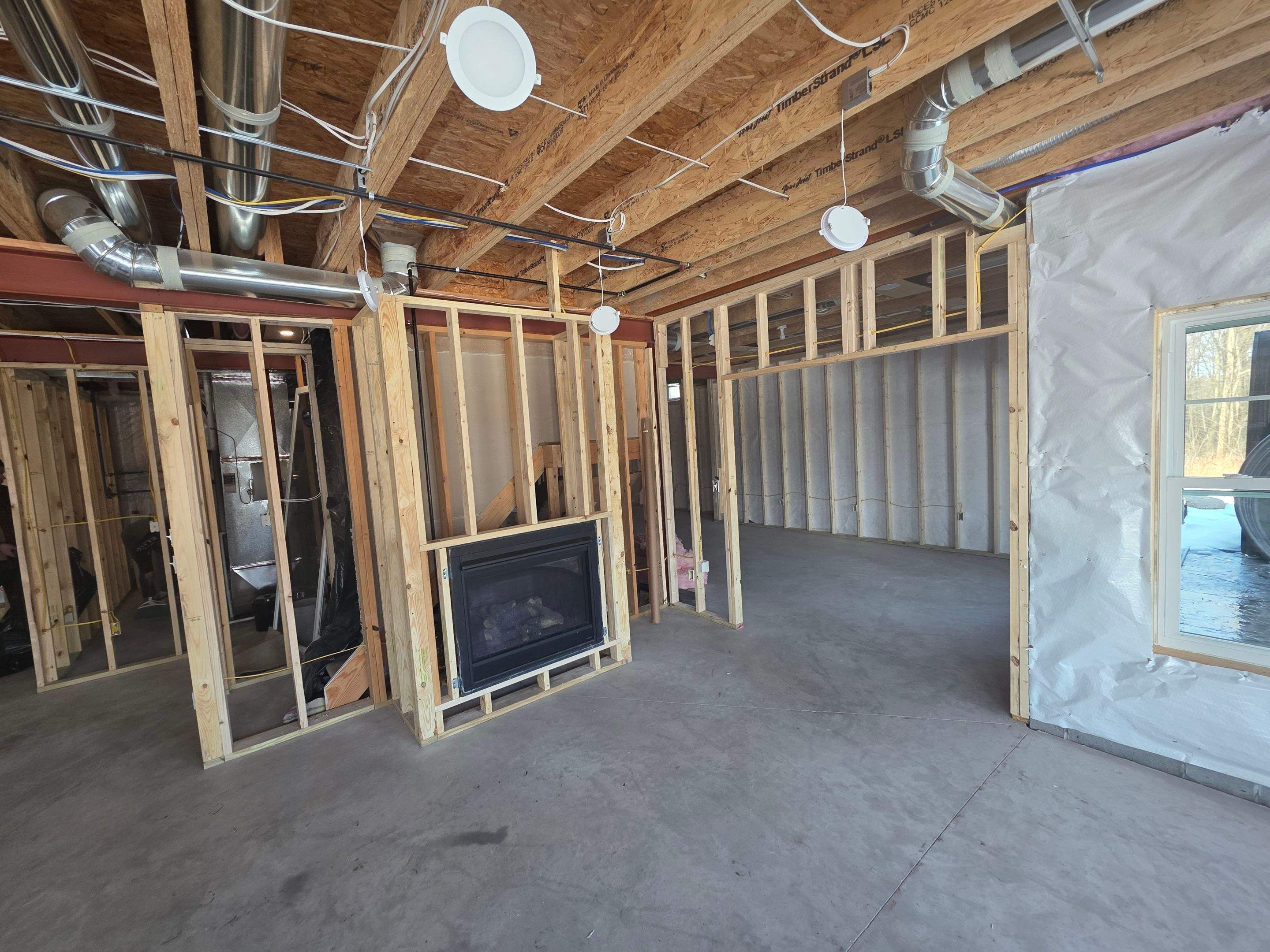 Basement remodel by Horst Custom Homes 