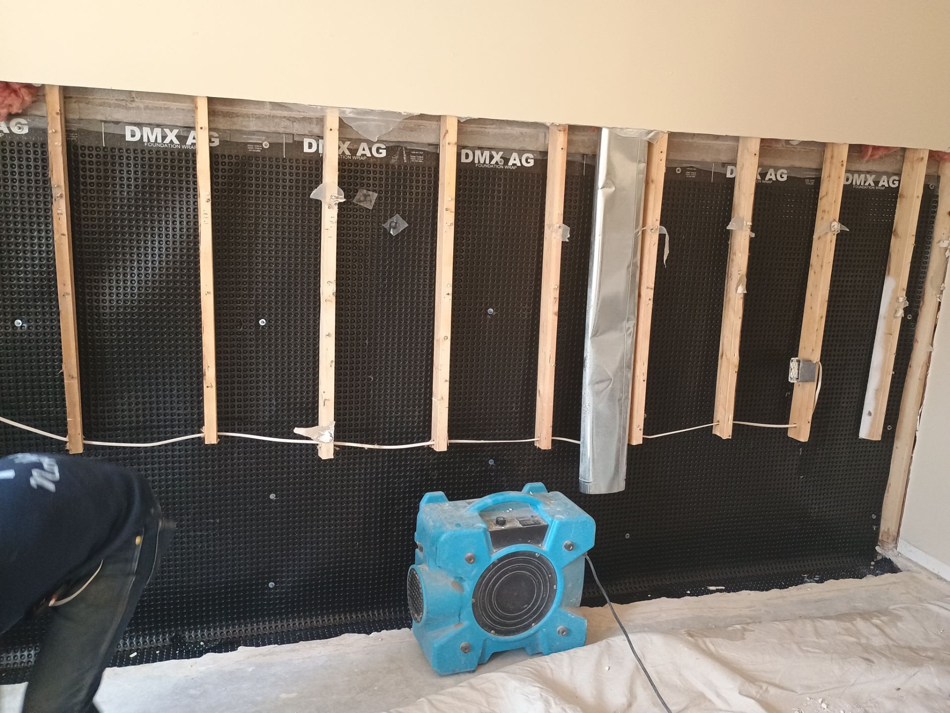 Retrofitting Drainage Board in Lino Lakes by Waterproofing Northeast