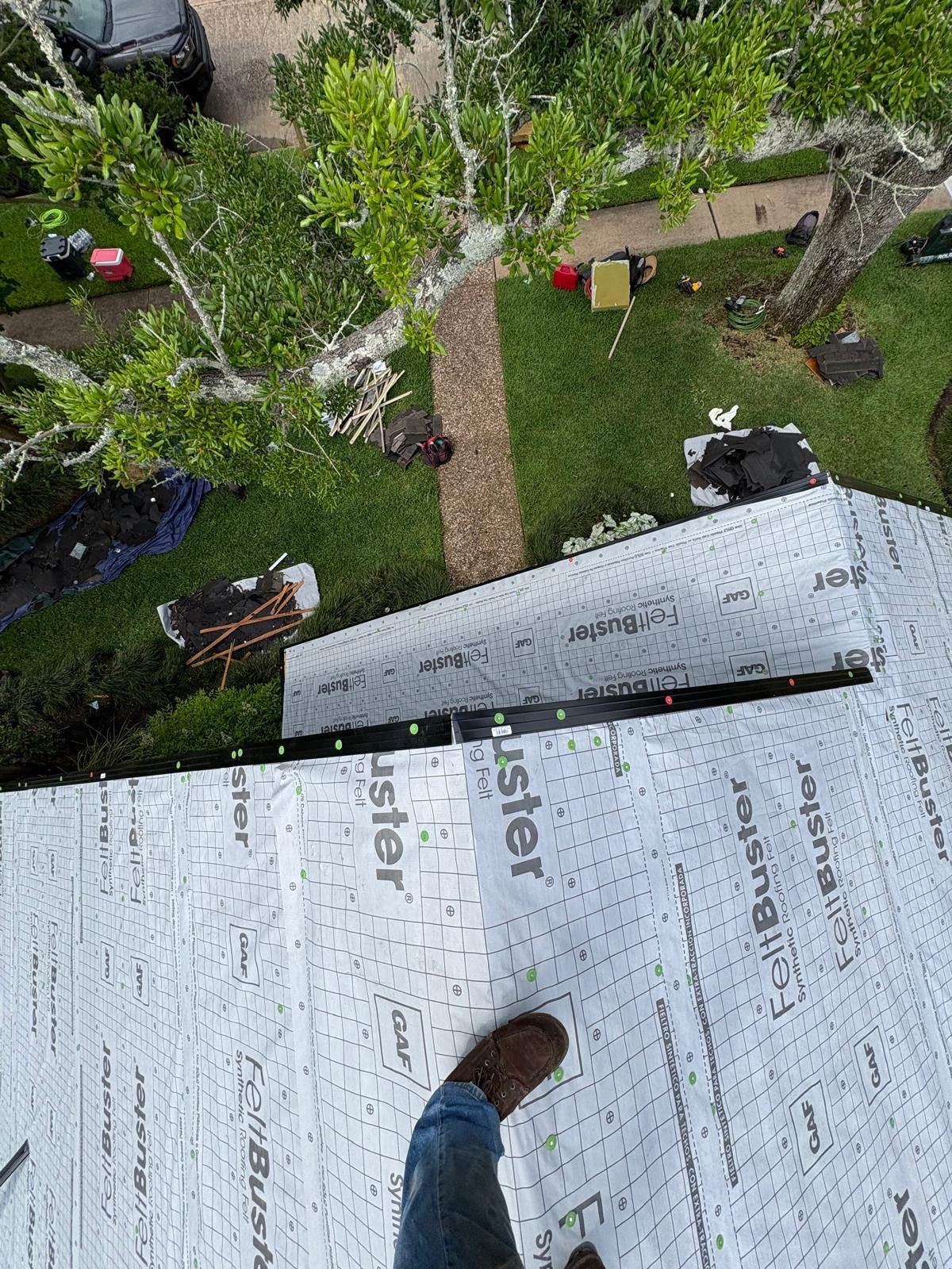 Project in Missouri City by Big State Roof Solutions