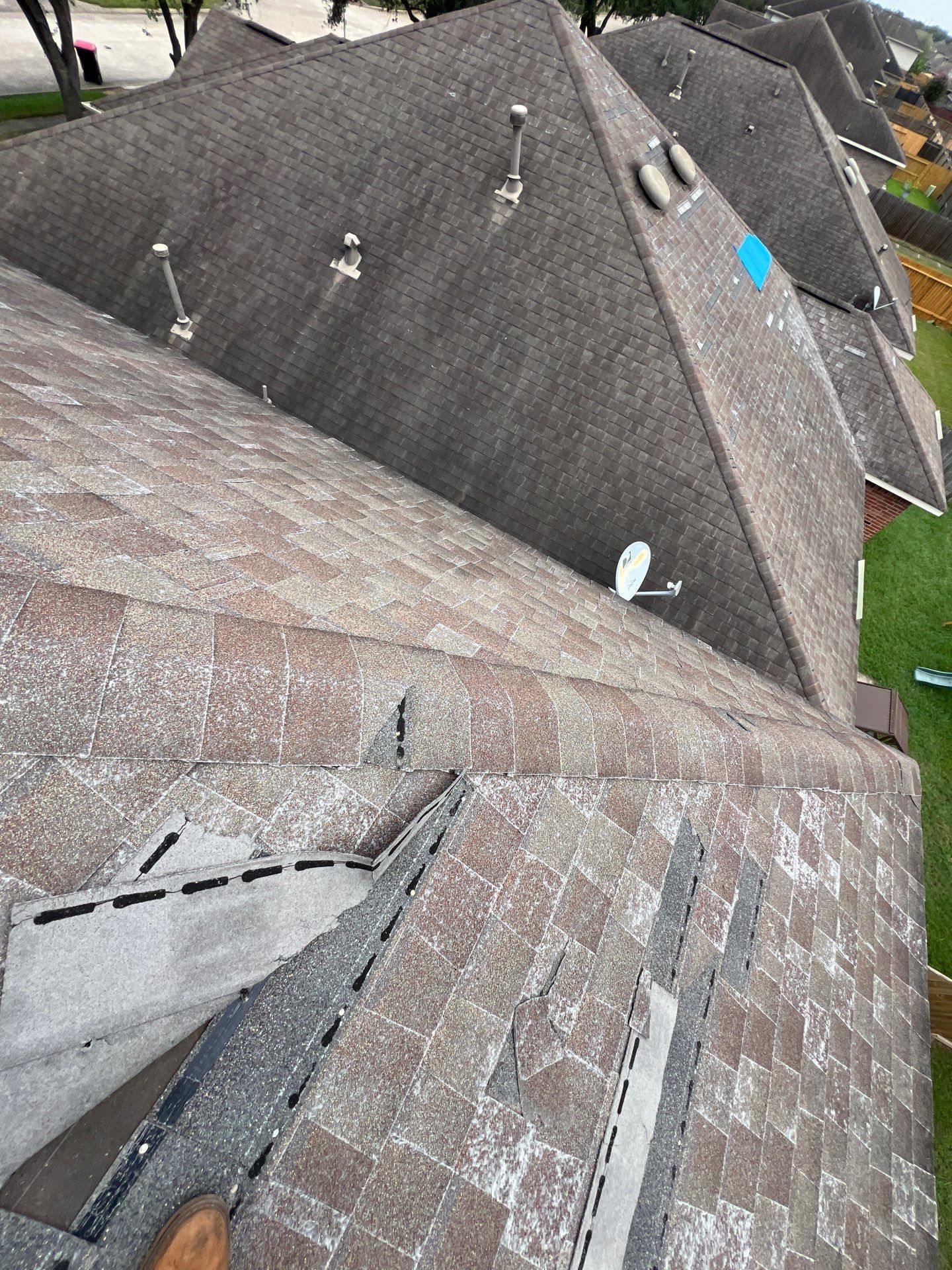 Residential Roofing Repair using Owen's Corning Duration (Lifetime) Shingles by Roof Repair Company