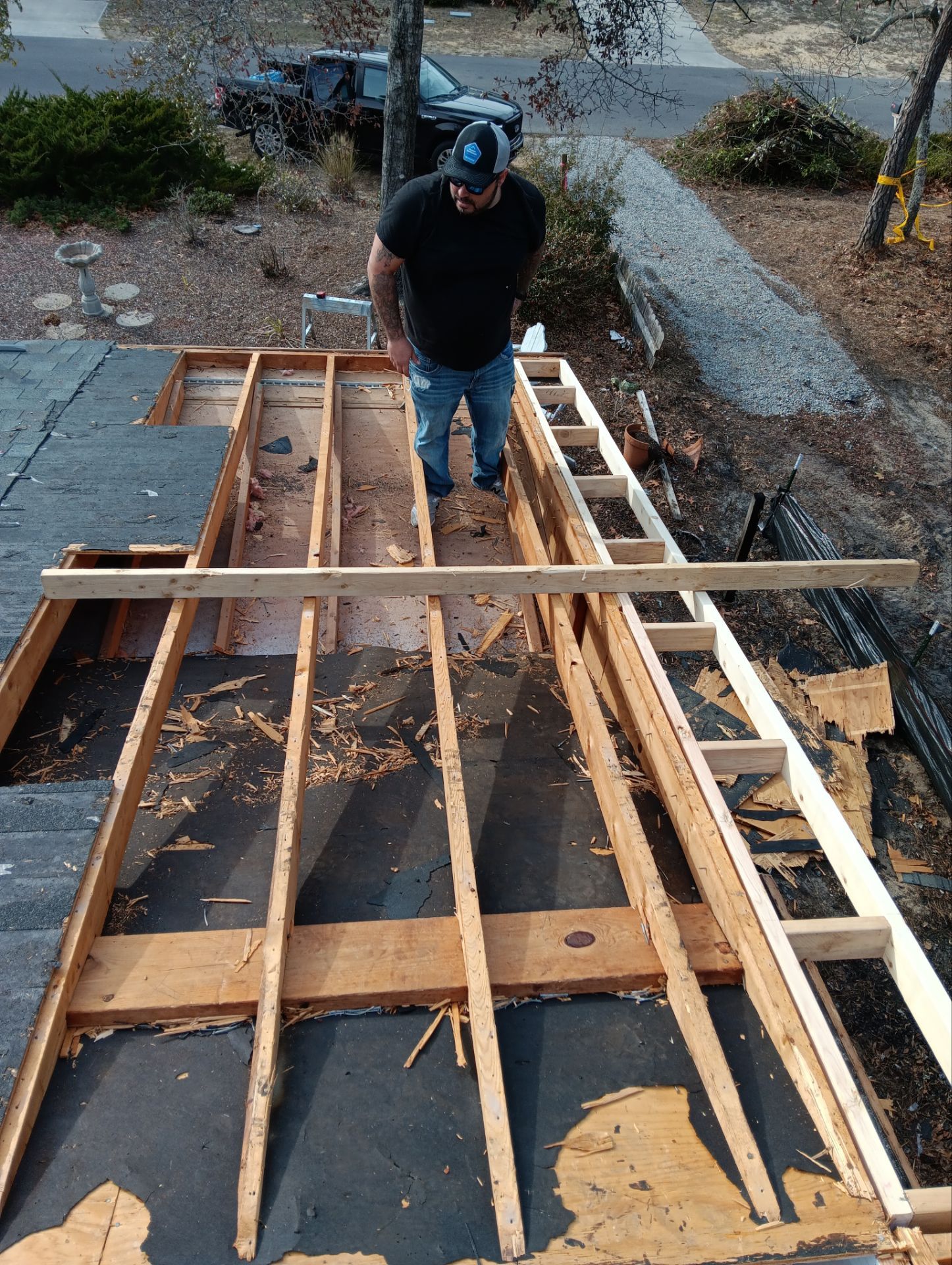 Fire Damage using CertainTeed Landmark Georgetown Gray 3/S by RGR Construction and Roofing, LLC