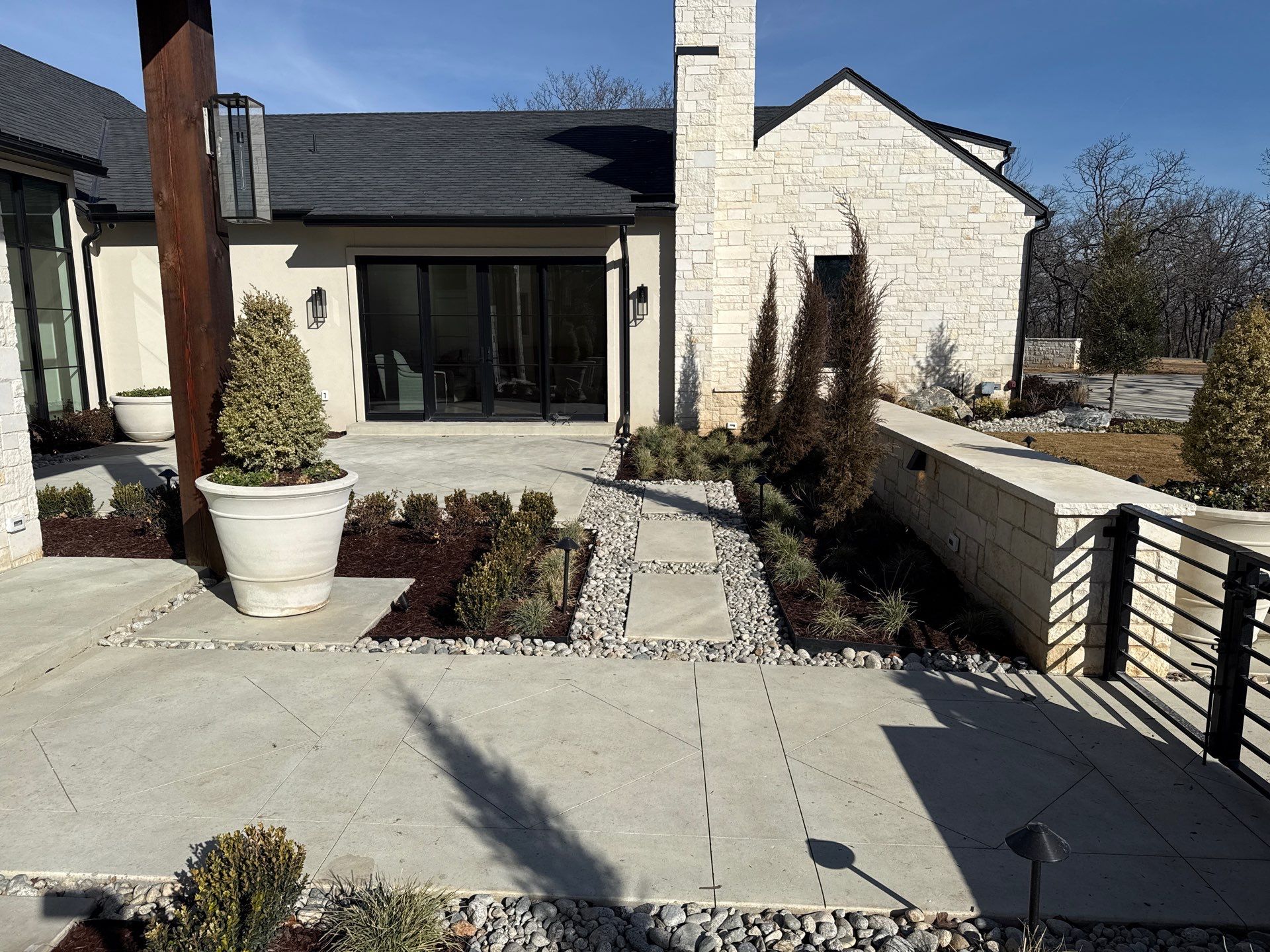 Project in Bixby by BA Lawns and Landscaping LLC 