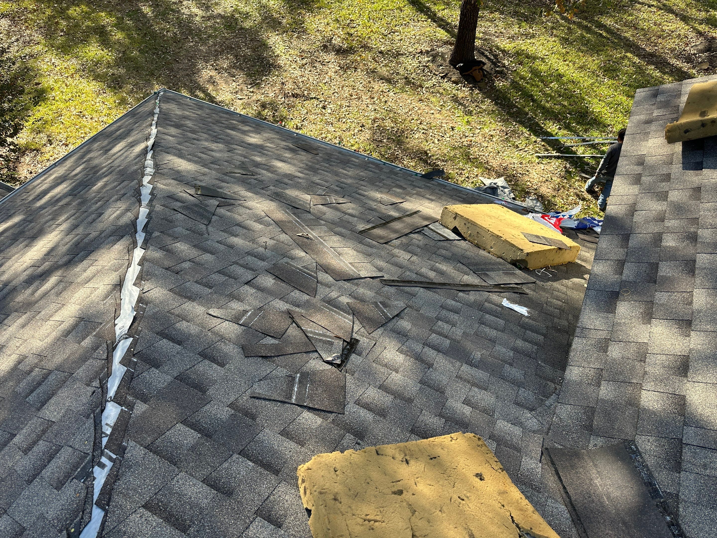 Residential Roofing Installation using GAF Timberline HDZ in Montgomery by Core Four Roofing