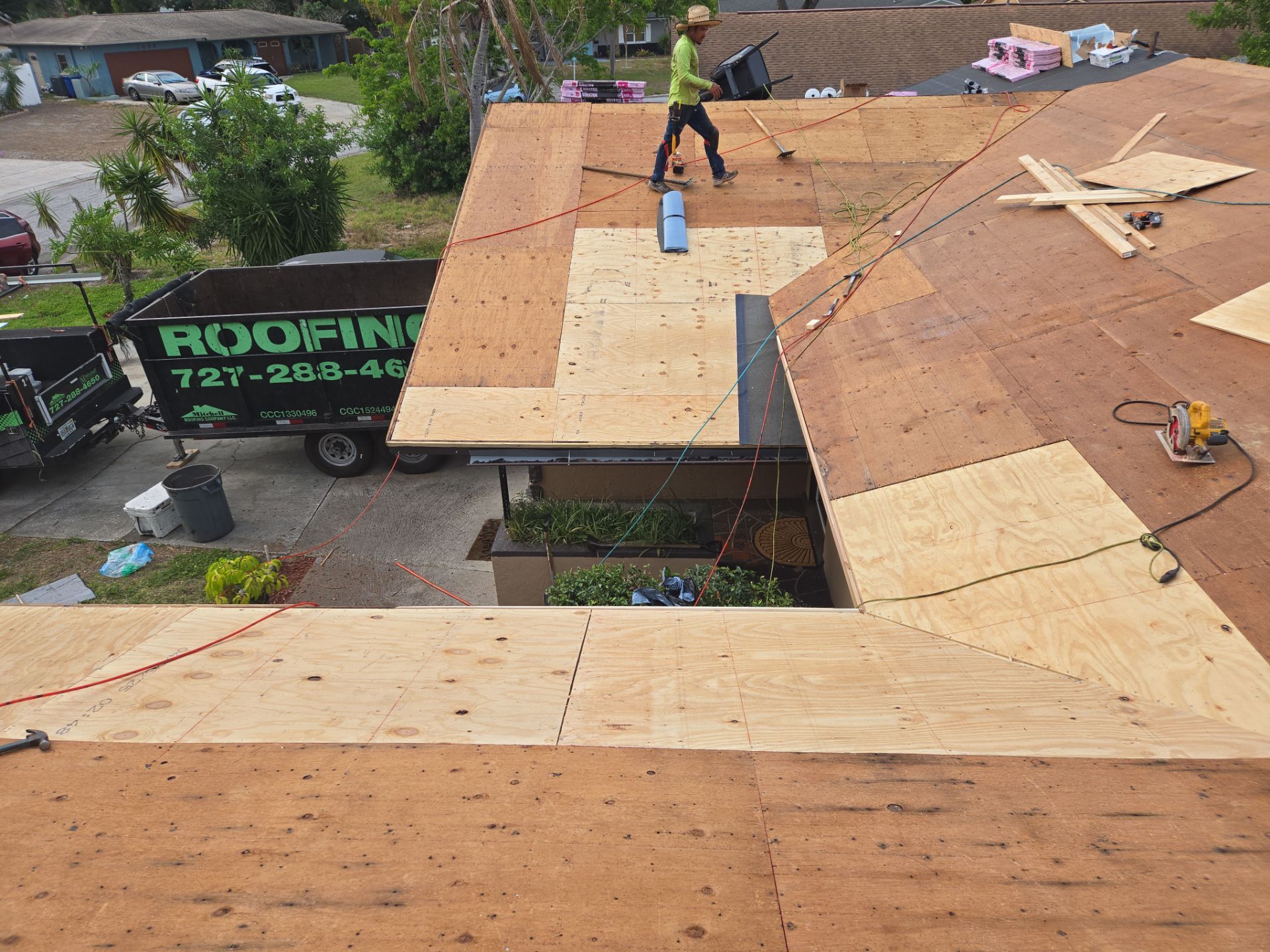 Project in St. Petersburg 33712 by Mitchell Roofing Company LLC 