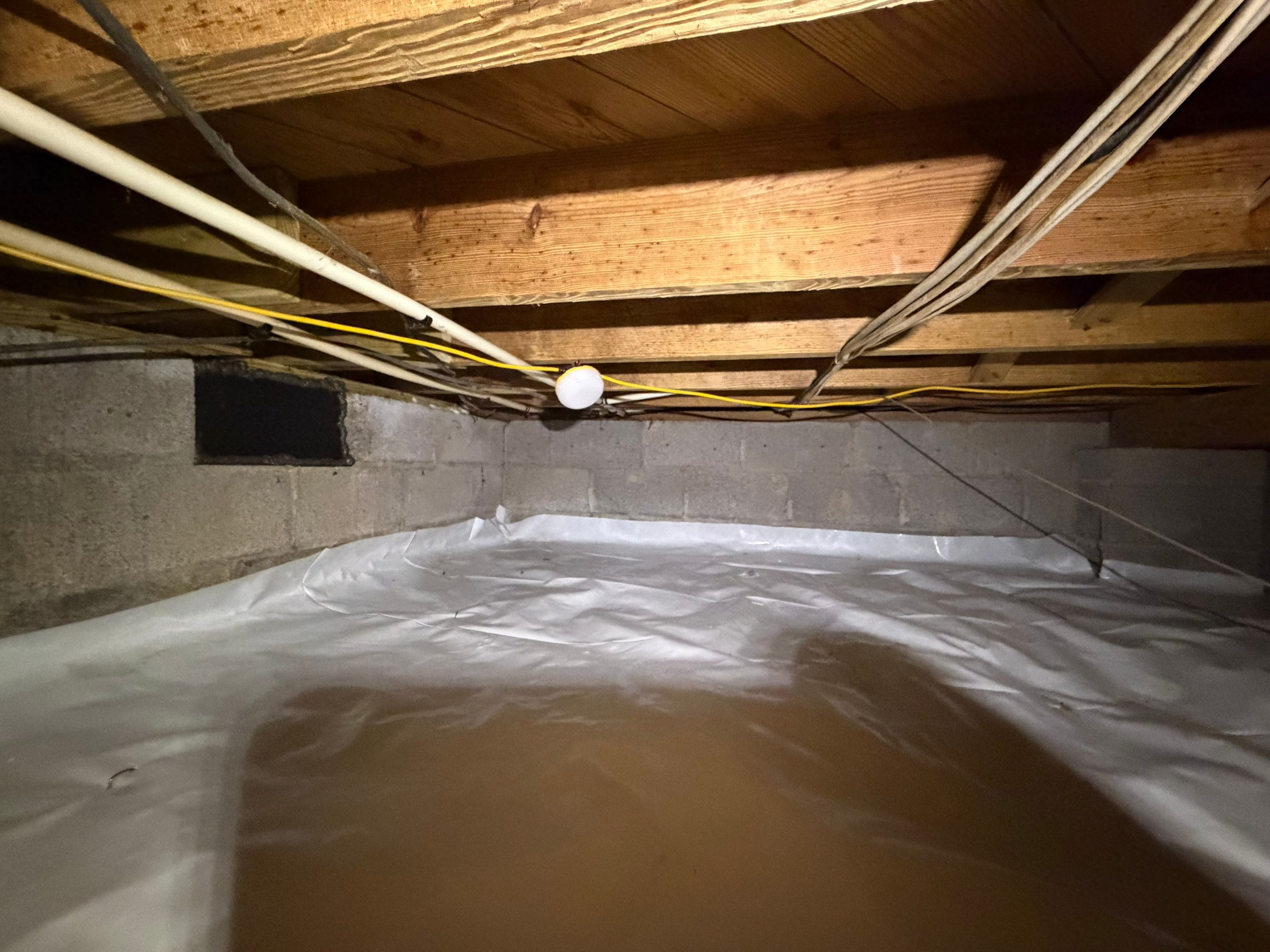 Project in Norfolk by Patriot Crawl Space Repairs