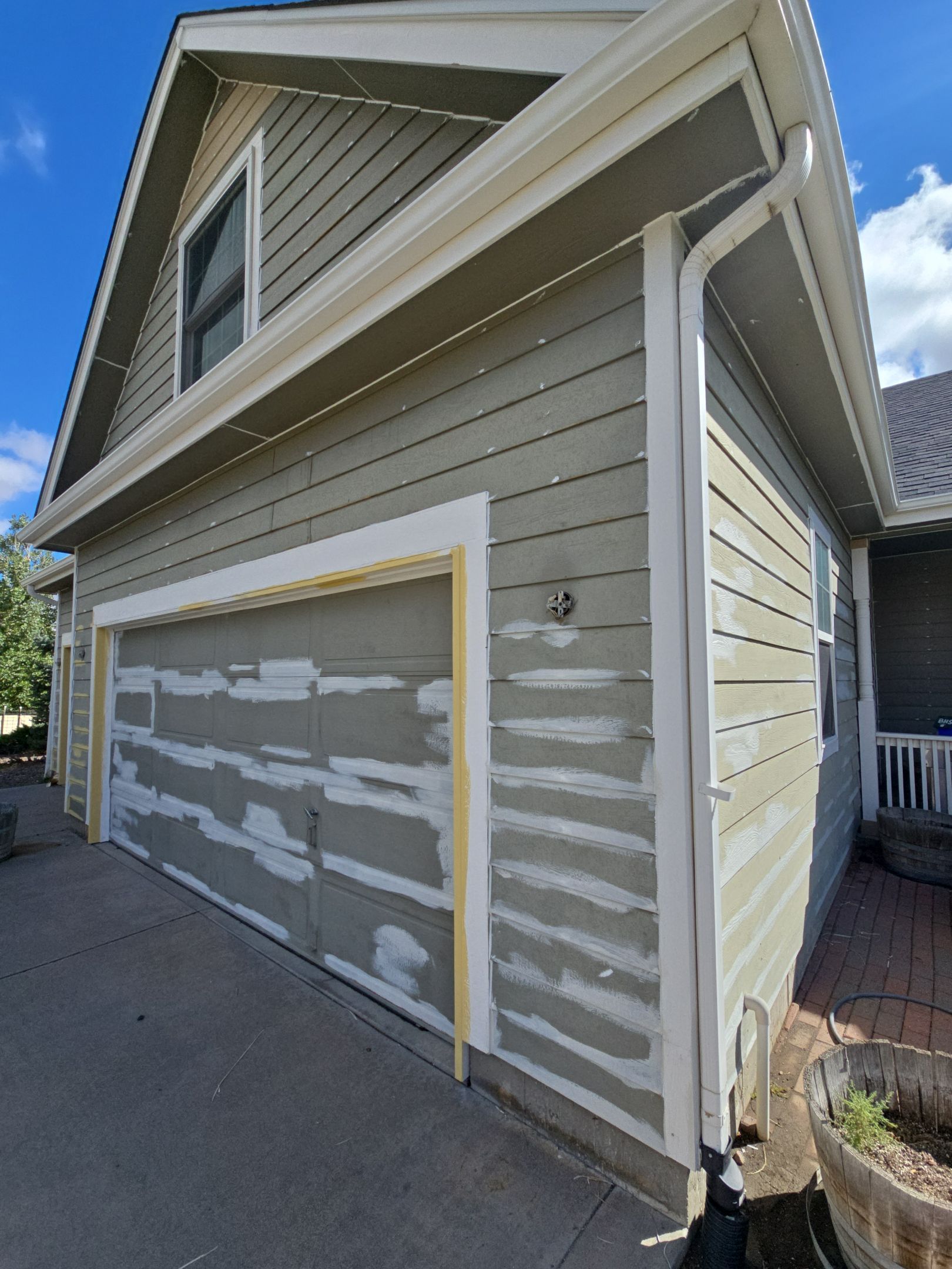 From Faded to Timeless: White & Black Exterior Renewal by J&M Painting LLC