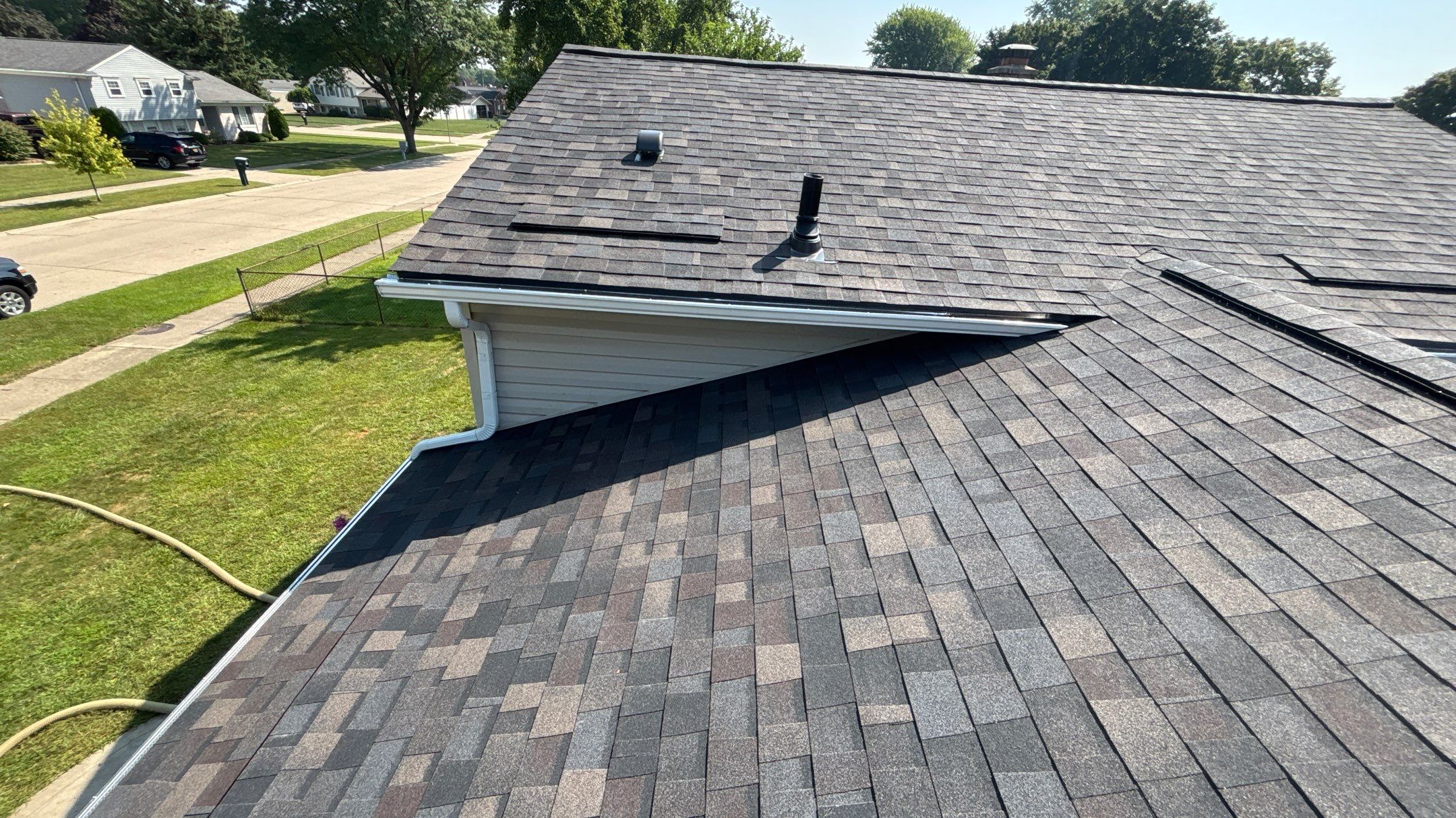 Roof Replacement using Owen Black Sable by 180 Contractors