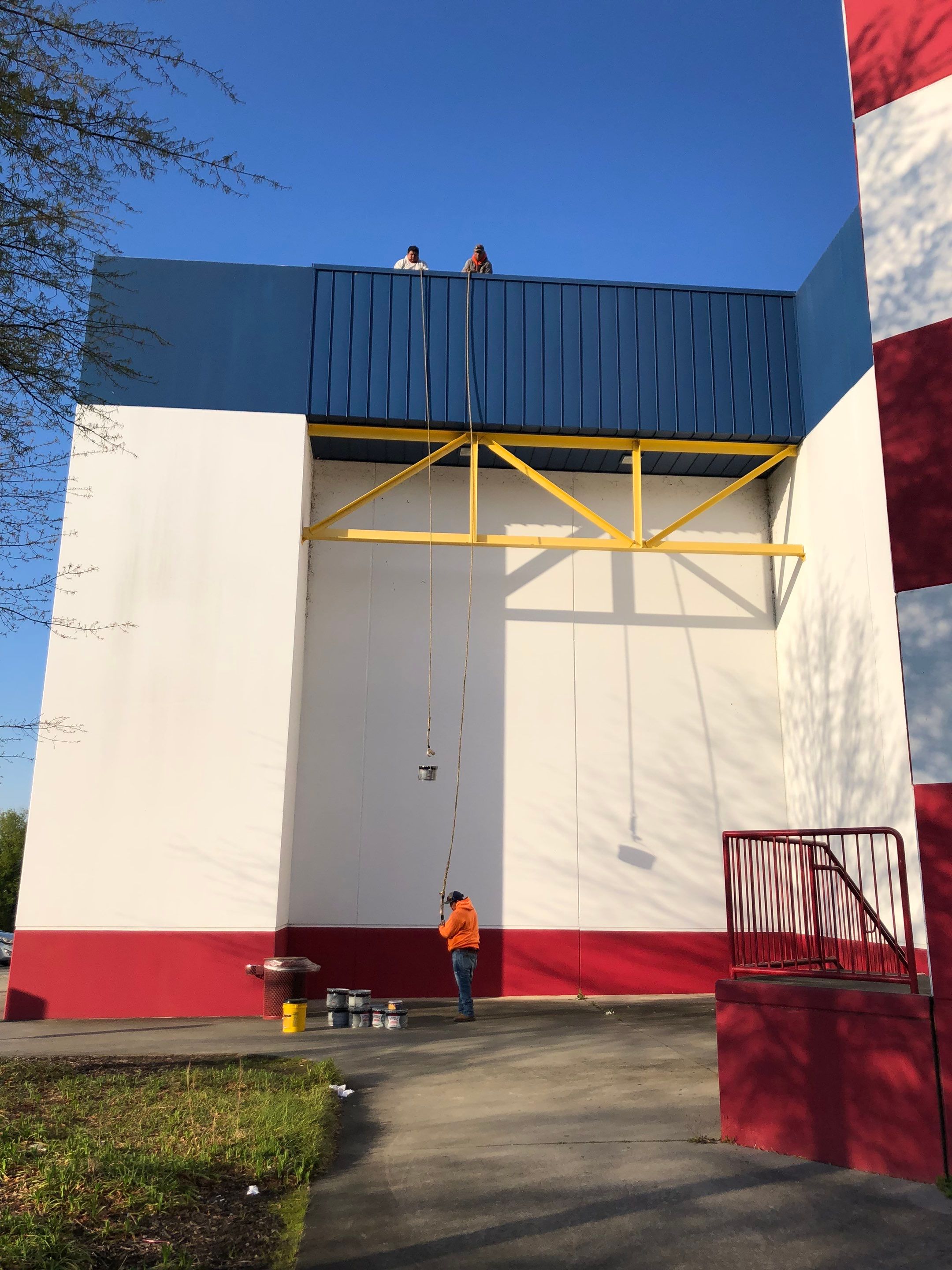 Large Commercial Maintenance Job in Stockbridge Georgia by First Due Roofing