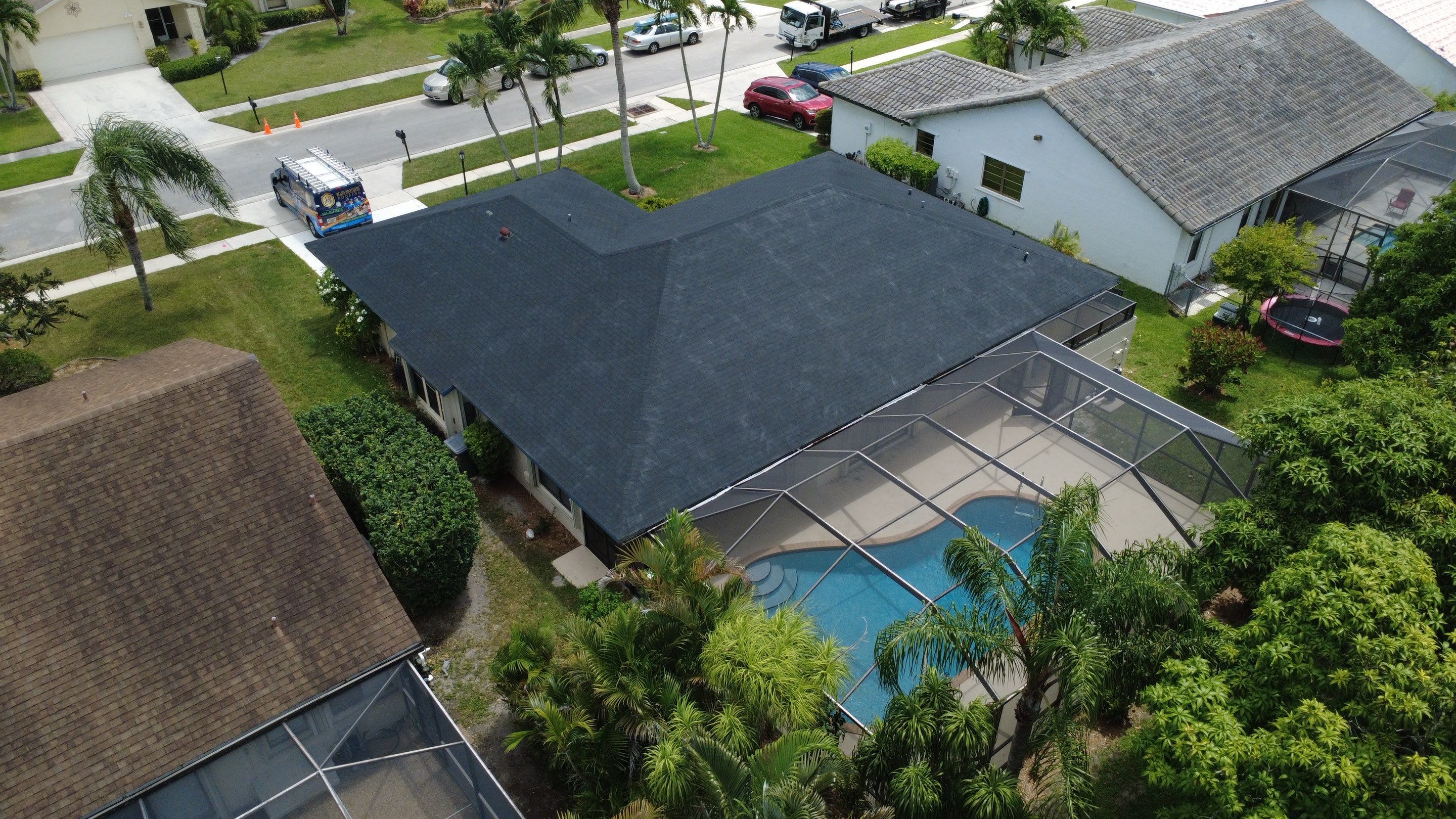 Residential Roofing Installation using Owens Corning by BLUES BROTHERS ROOFING