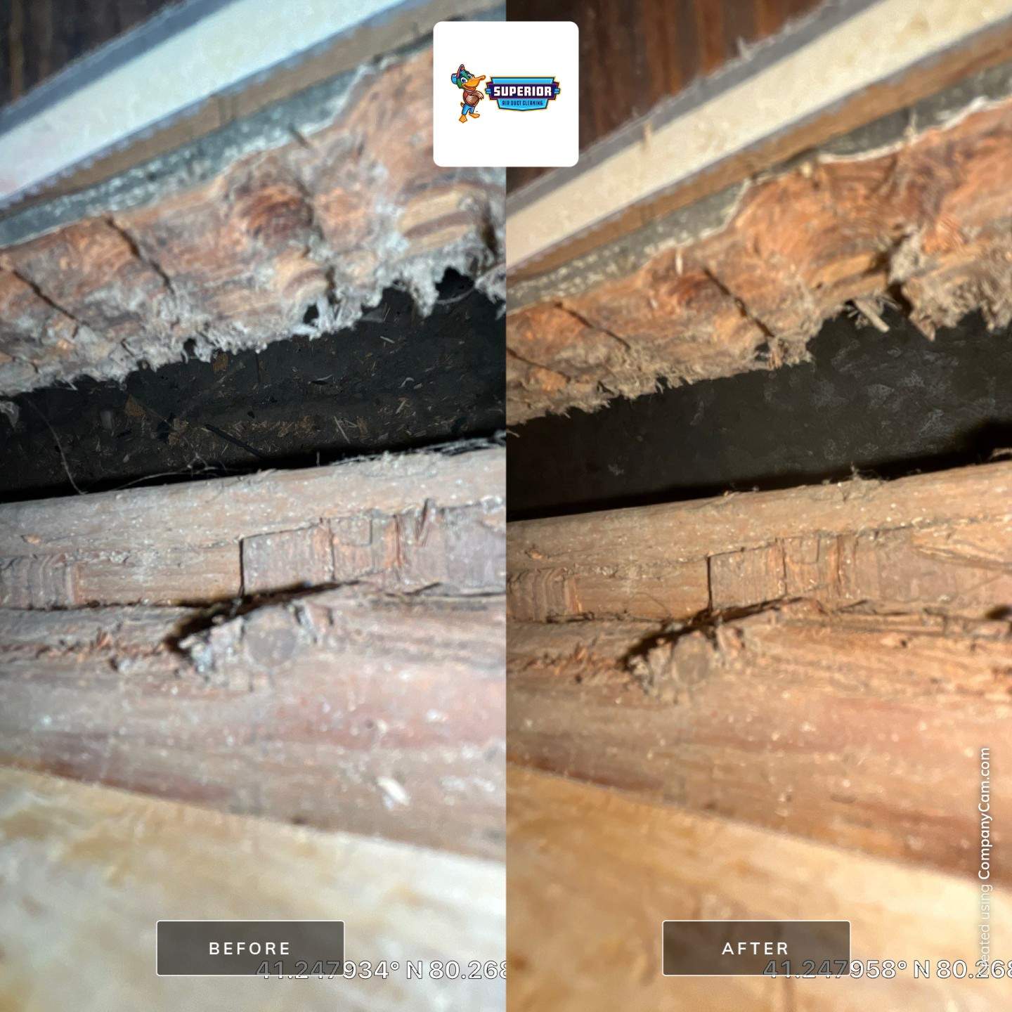 Air Duct Cleaning With a Vacuum Truck in Mercer, PA. by Superior Air Duct Cleaning