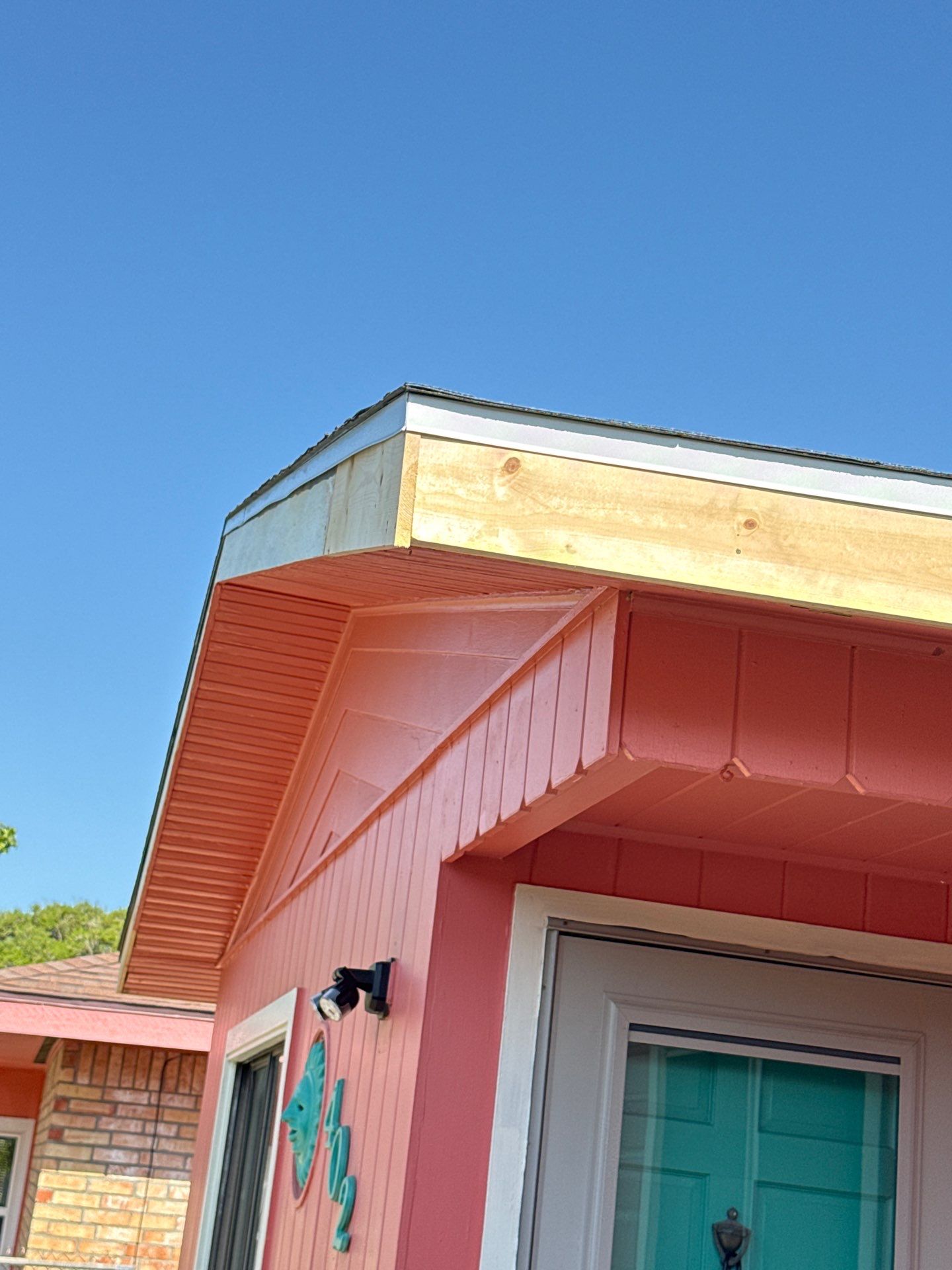 Perfectly Pink in Rockport Texas by Bayfront Roofing and Construction