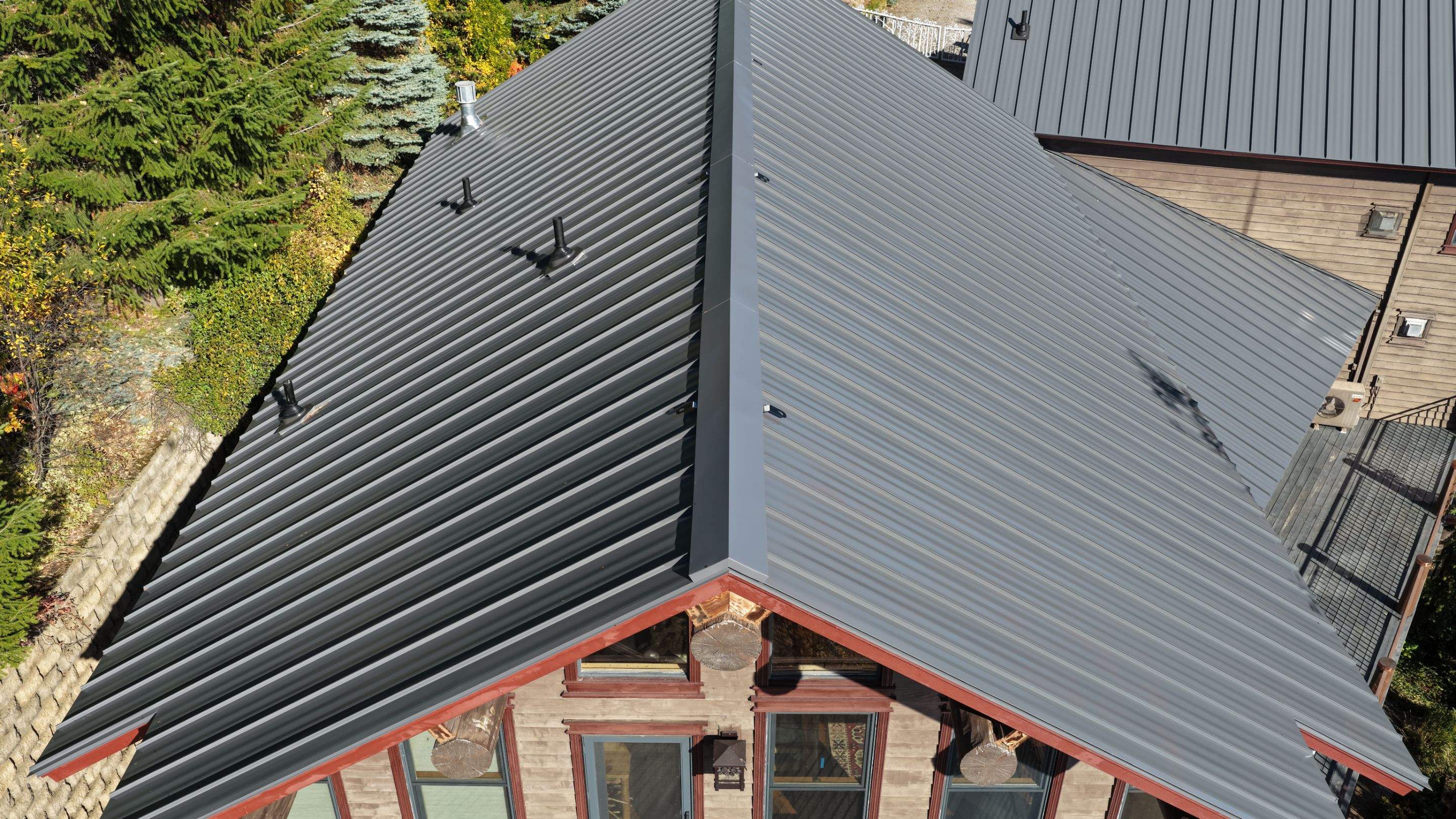 16" Mechanical - Dark Gray  by Montana Roofing Solutions