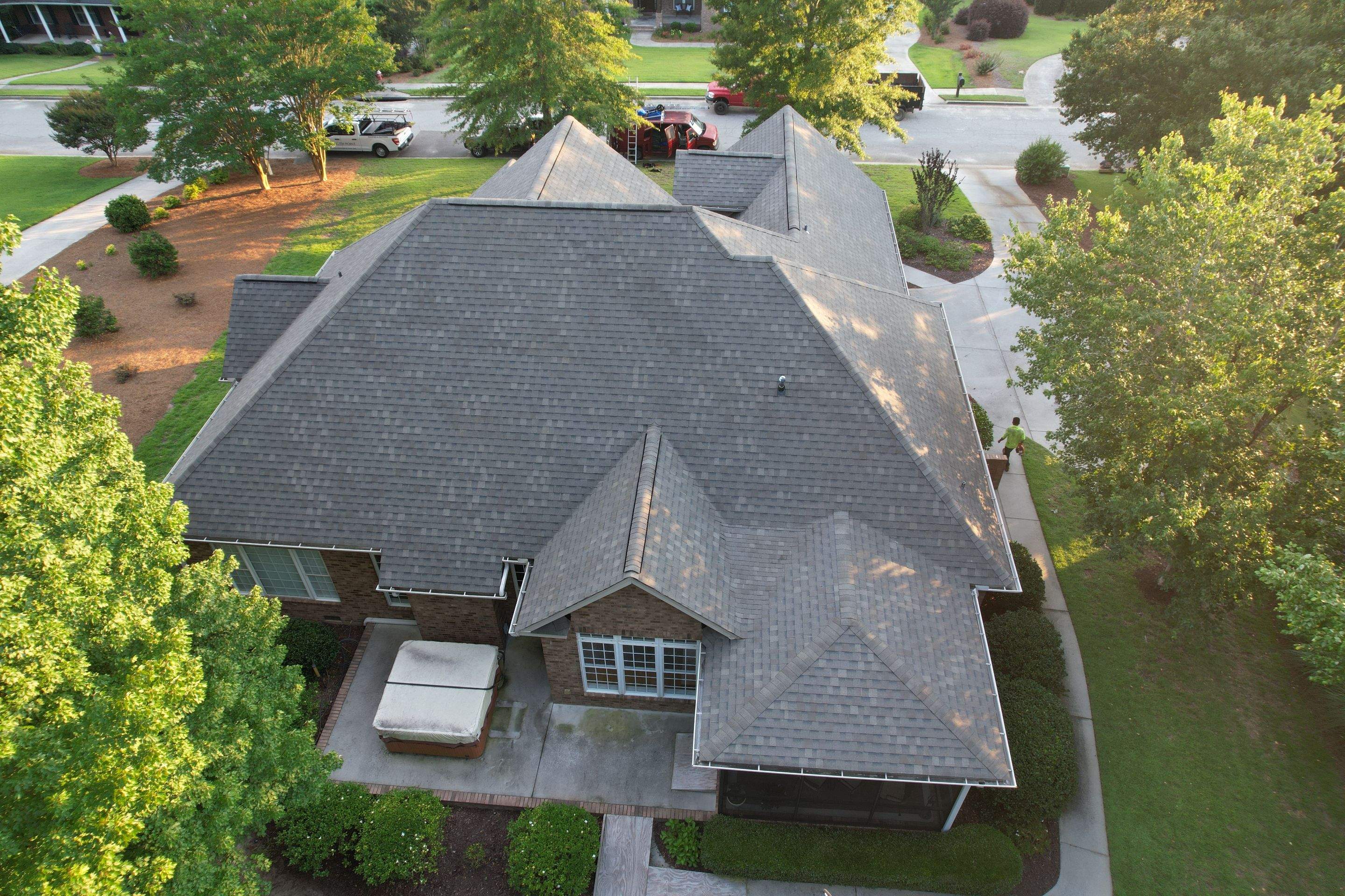 Roof Replacement- Atlas Weathered Wood- Aiken by South Point Roofing