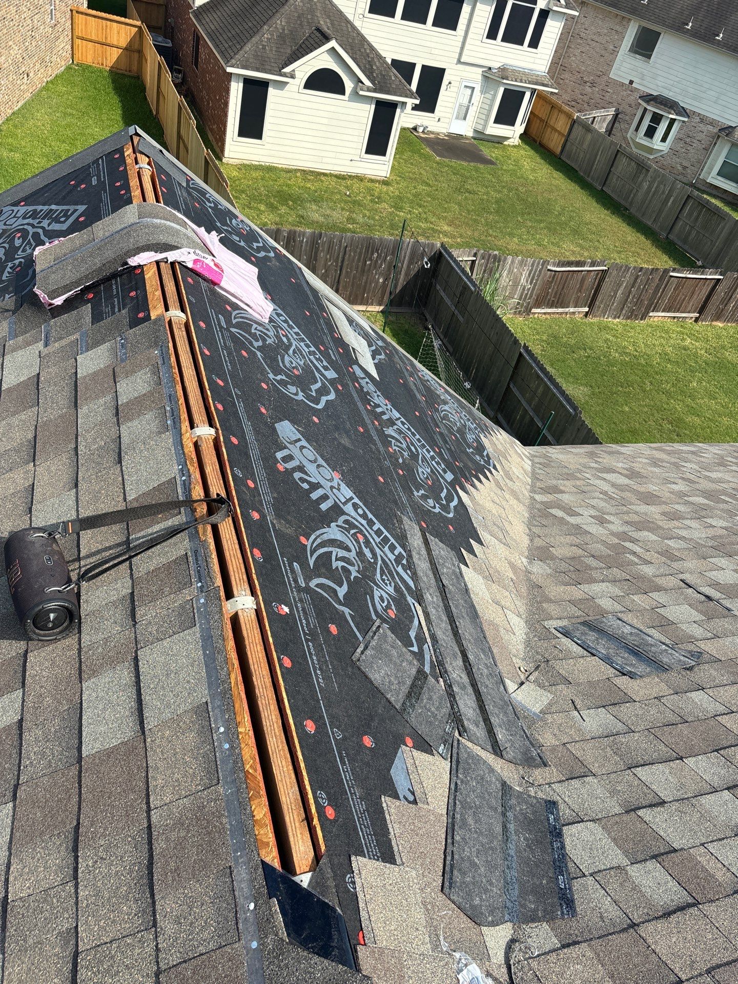 Residential Roofing Installation using Owen's Corning Duration (Lifetime) Shingles by Roof Repair Company