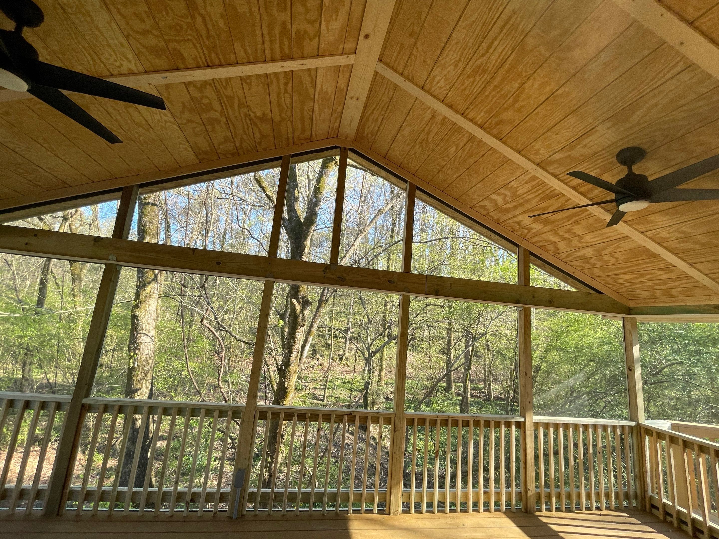 Mountain Brook - Covered Porch by Pillar and Pine