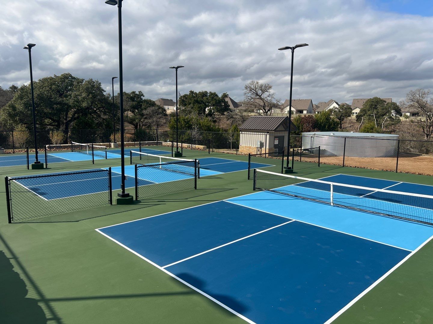 Project in Liberty Hill by Sport Court Austin