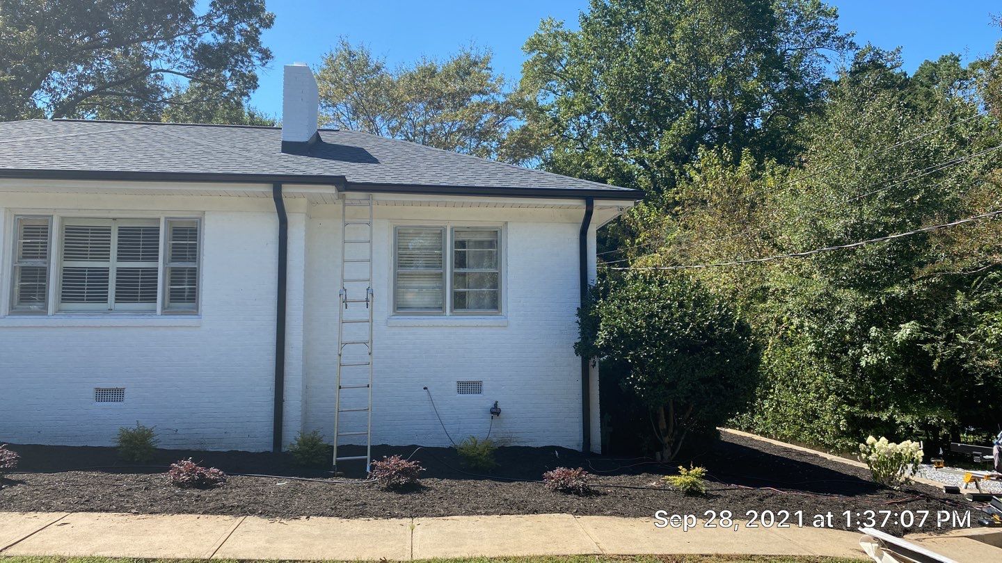 Gutter Installation in Greenville, SC using Seamless Gutter System by Property Assessment