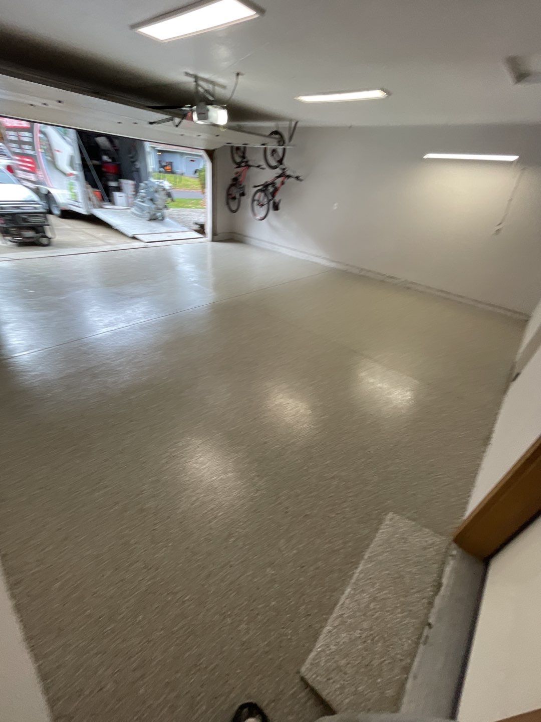 Garage Transformation Using Pebble Beach and Penntek Evolution System by Croc Coatings, LLC