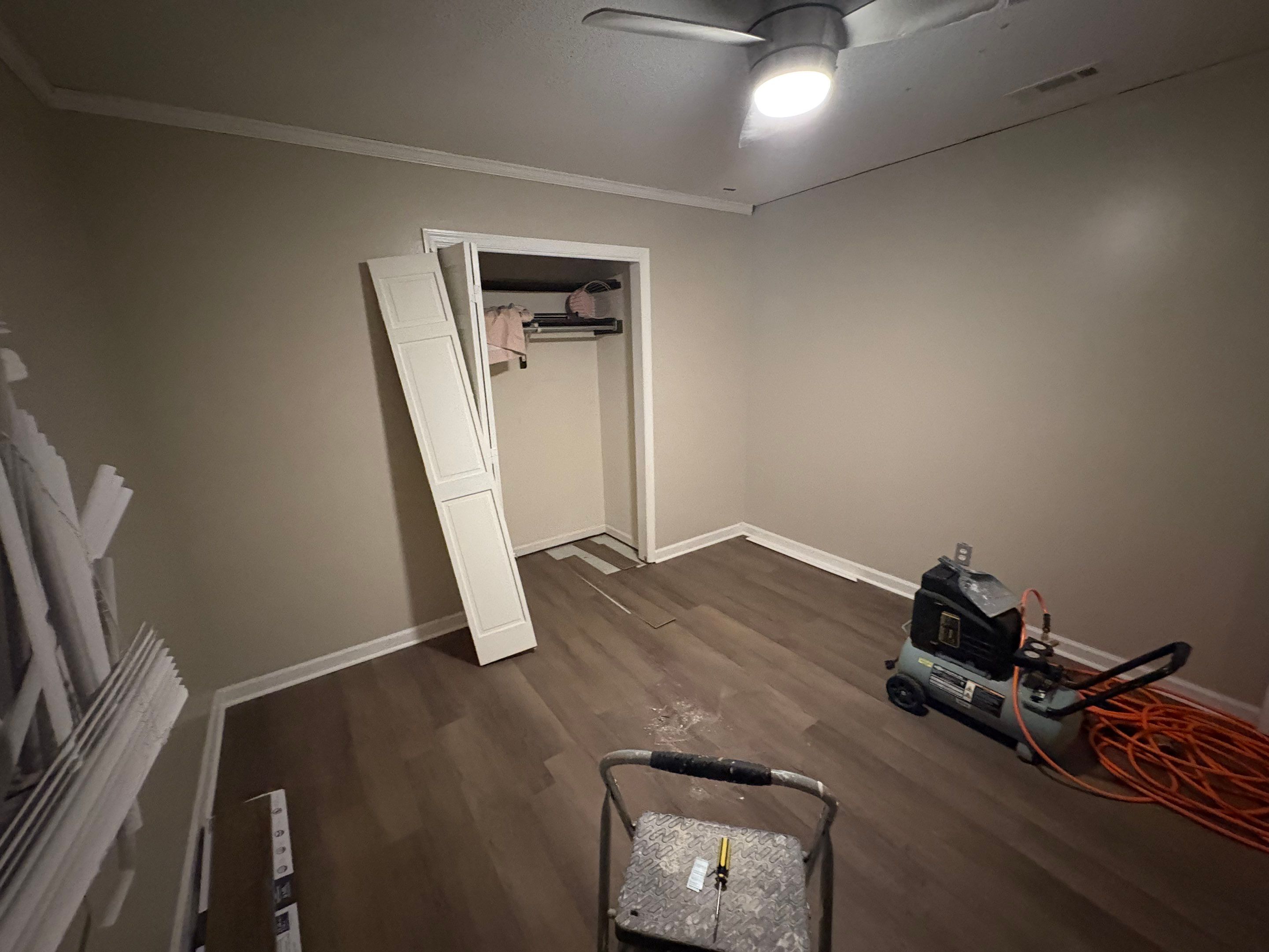 Full Interior Restoration and LVP Flooring Installation in Valdosta by Trinity General Contracting Pros