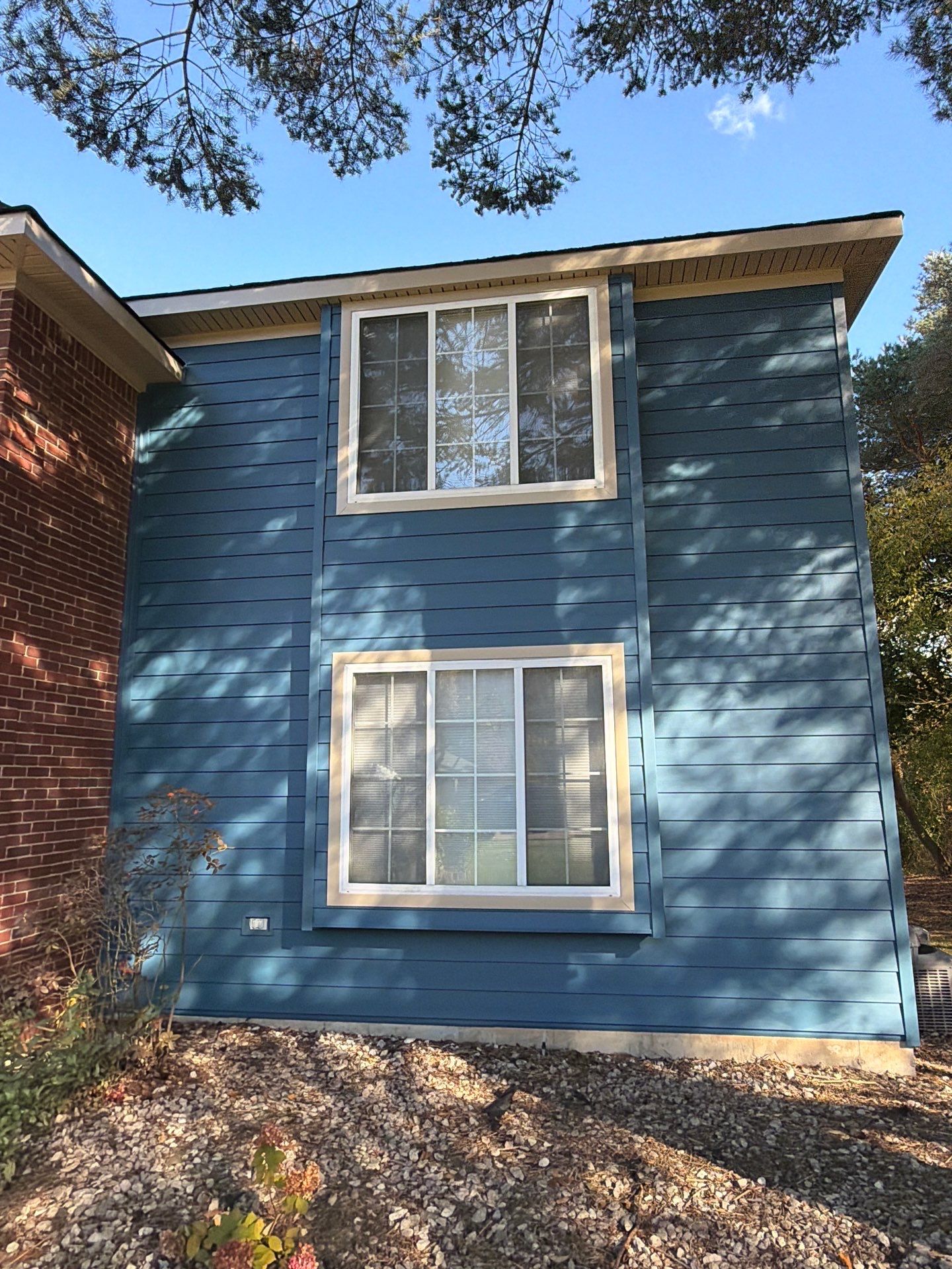 Siding Replacement using Ascend Laguna Blue by 180 Contractors