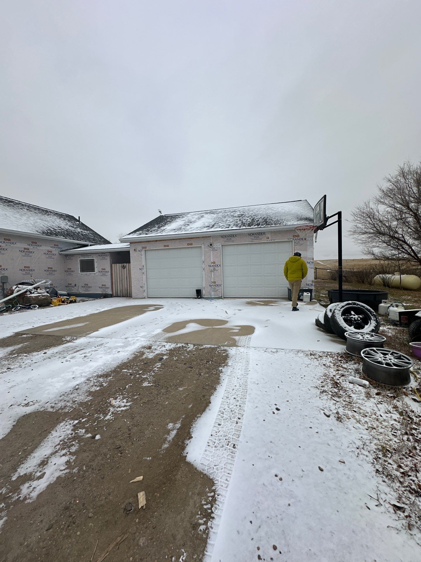 Residential Siding Replacement Project in Chinook, MT by swagg construction