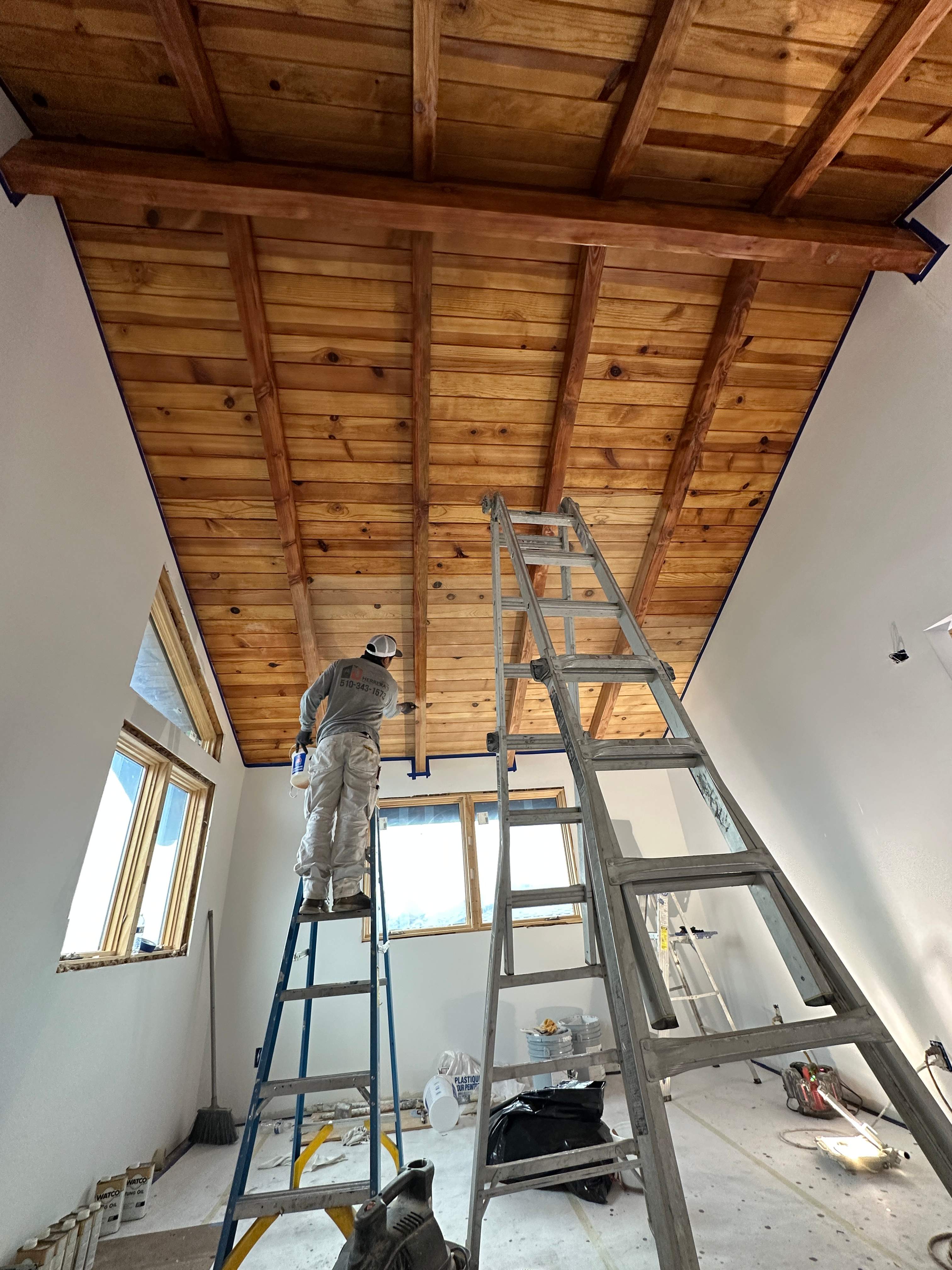 Custom interior painting and decorating by Herrera’s Bay Area Painting inc.