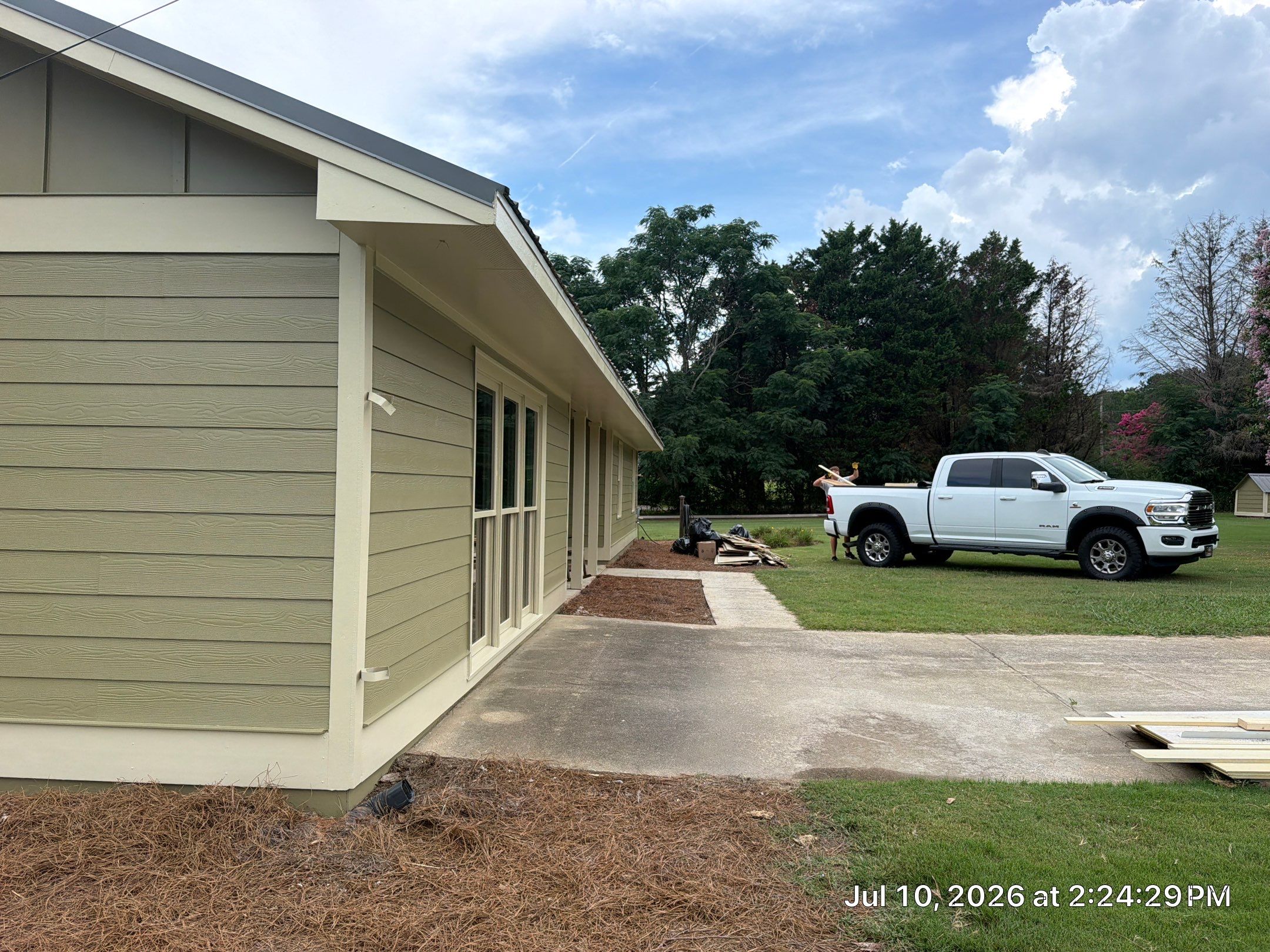Full Exterior Painting and Wood Replacement Rutledge, Georgia by PGP Surface Solutions, LLC