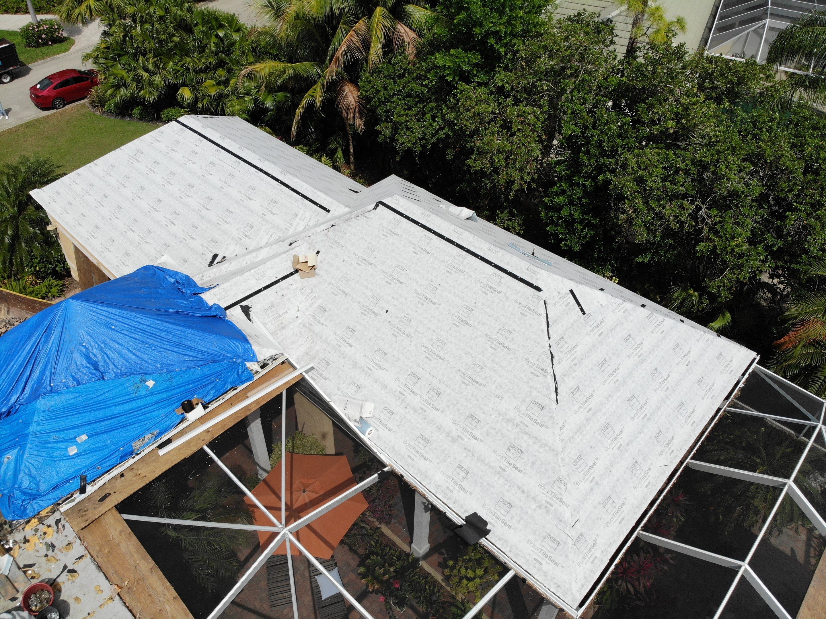 Residential Roofing Installation using Eagle Concrete Tile in Bonita Springs by International Roofing