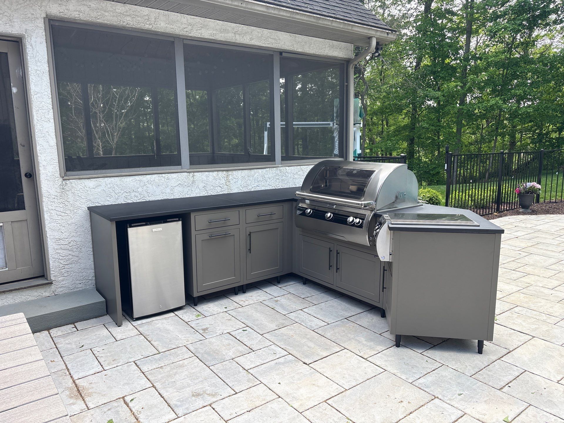 Fire Magic Grill Island by Bowman's Stove & Patio
