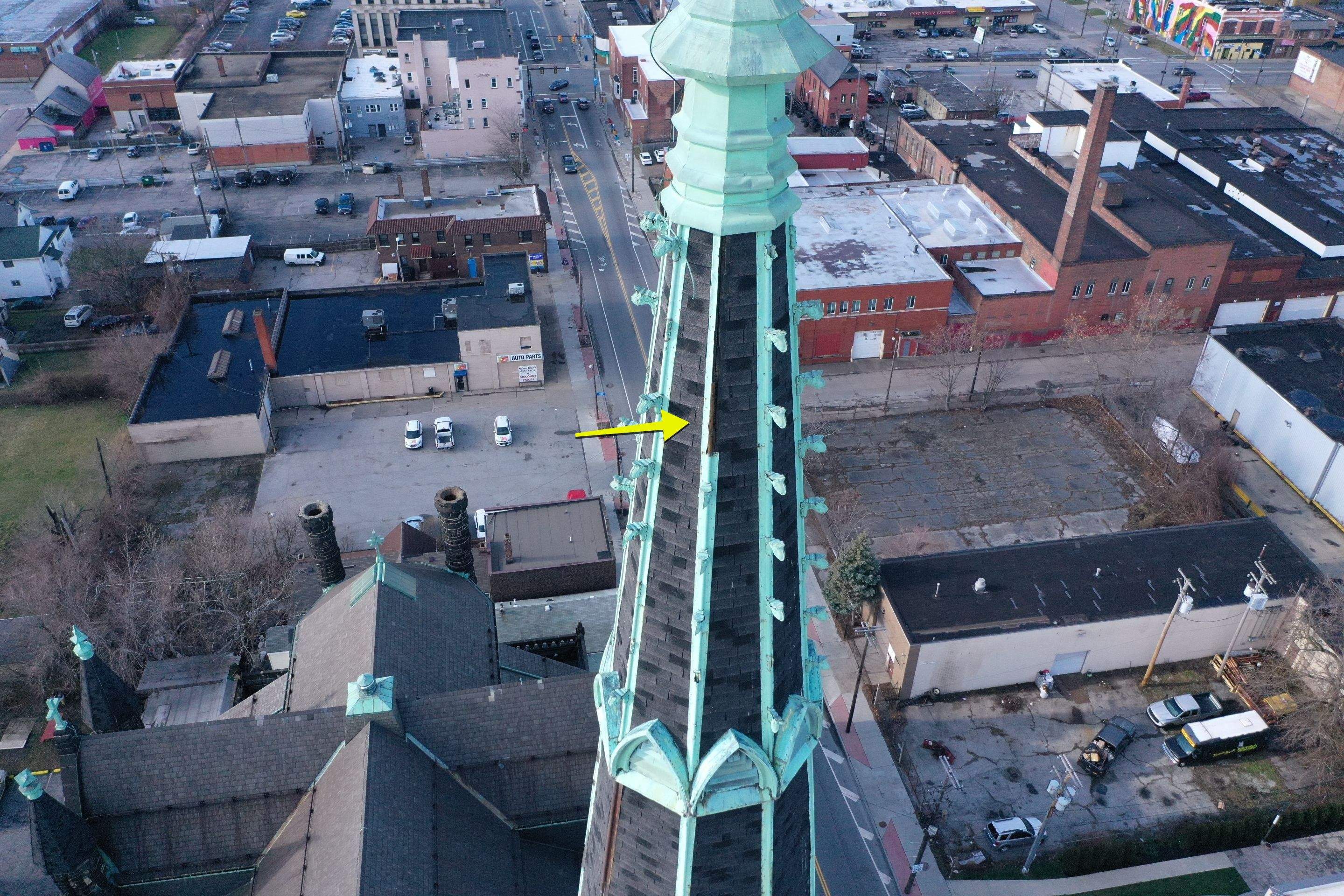 Drone Inspection by Absolute Roofing and Construction