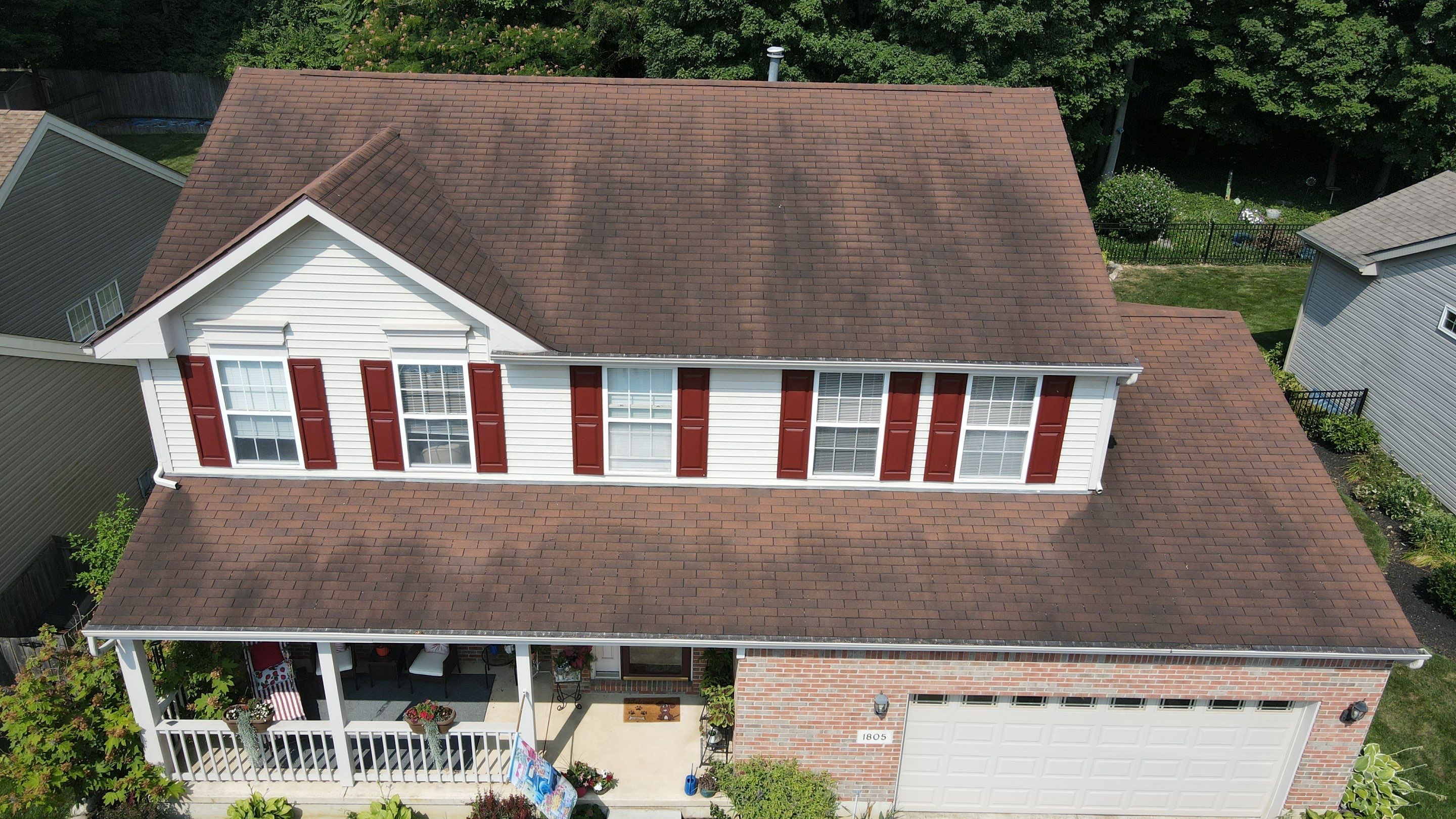 Residential Roofing Installation using Timberline HDZ Shingles - Hickory by RoofX 