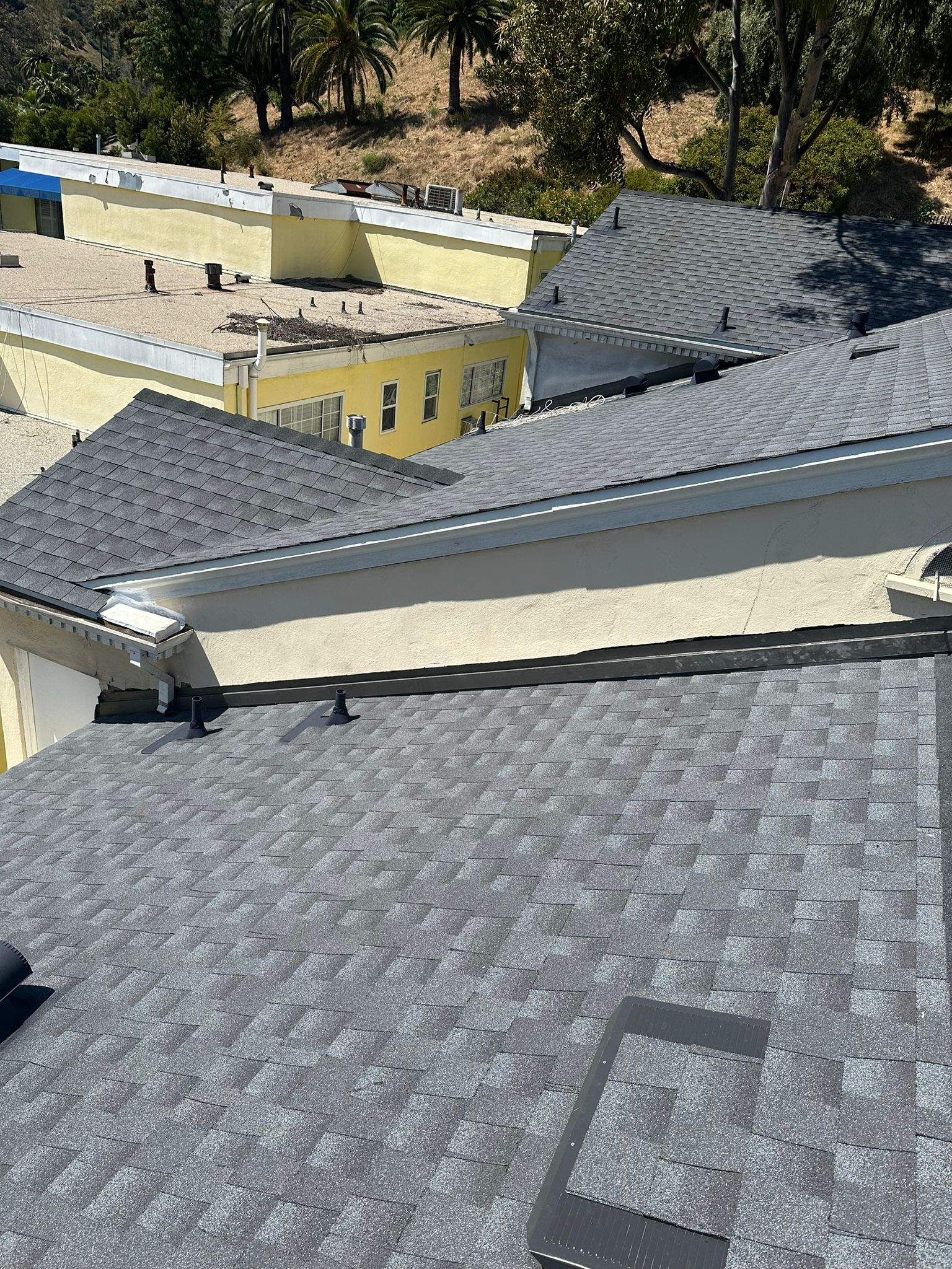 Roof Replacement at the Magic Castle Hotel- Los Angeles, CA 90028 by Epic Roof Replacement