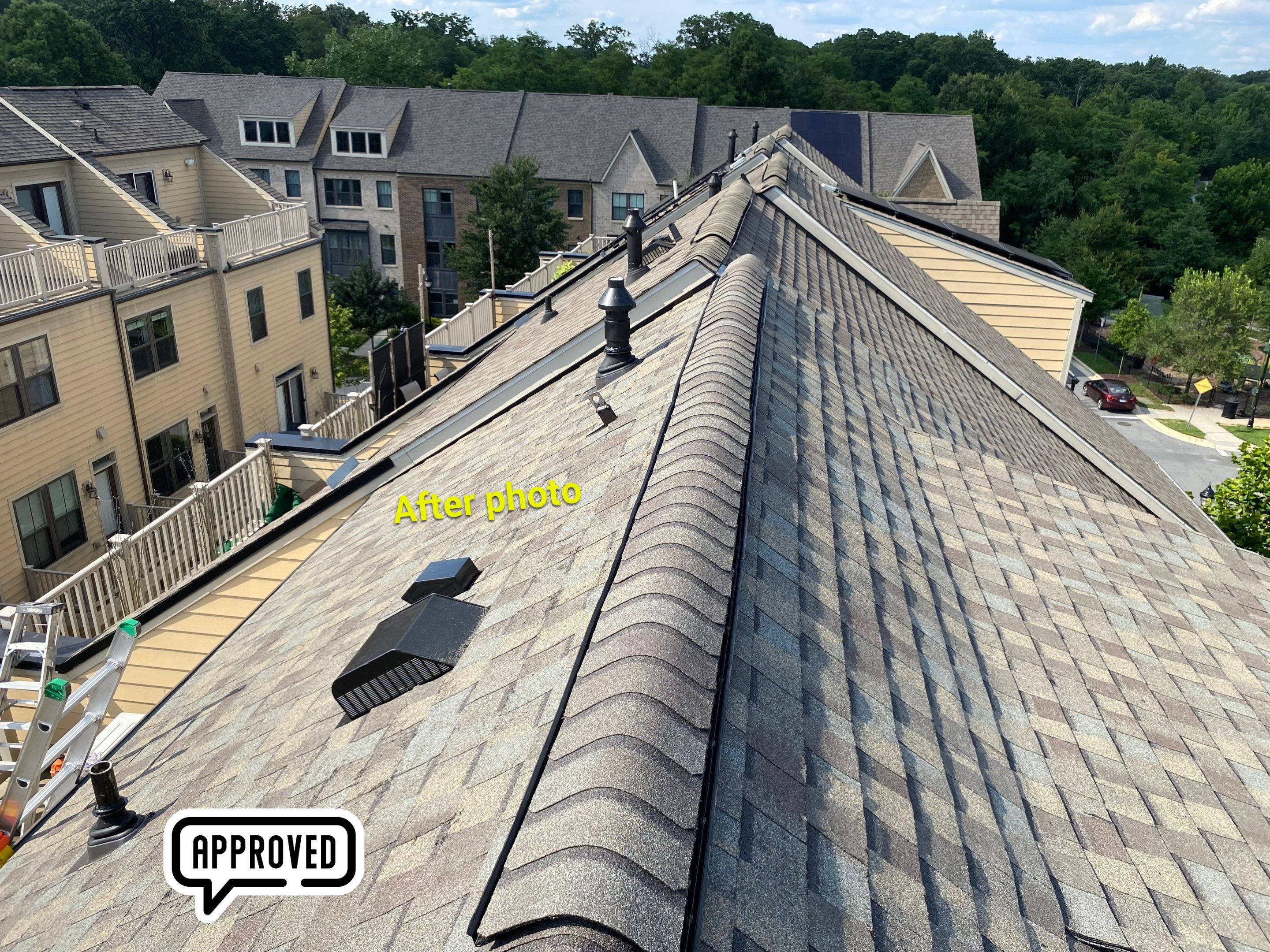 New Shingle Roof Installation  by Alpha Design Services