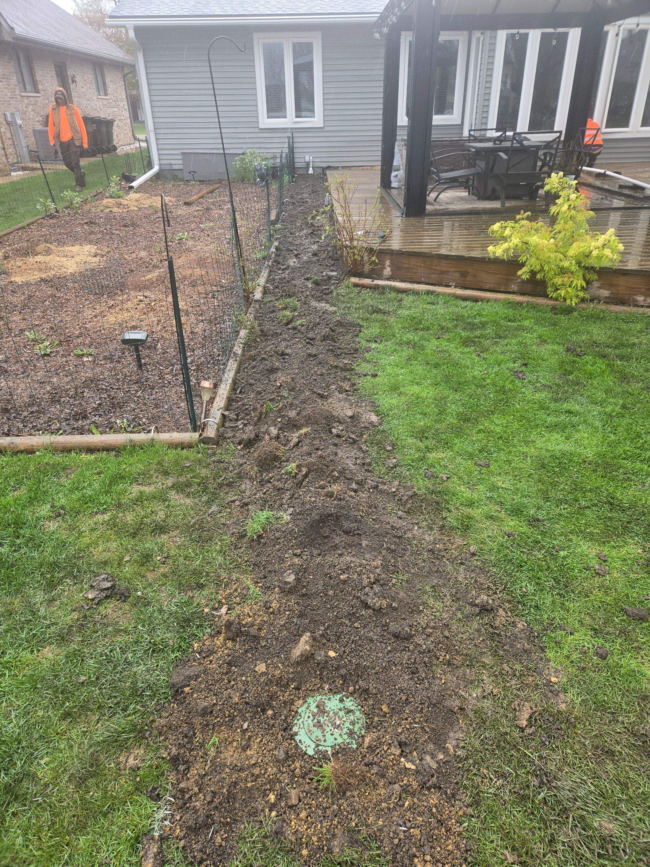 Repipe Tubing from Interior Sump Pump to Exterior Discharge Point by Allied Water Services