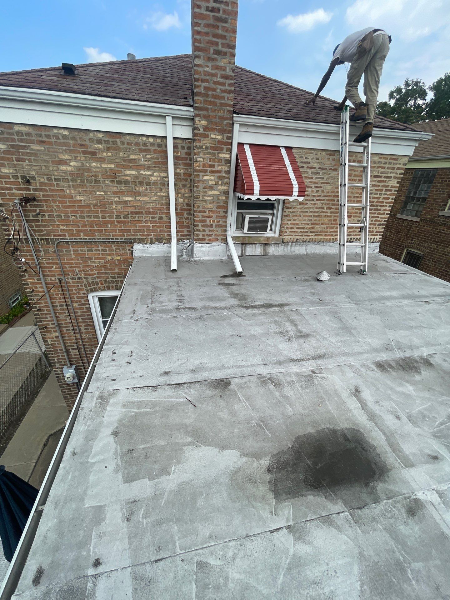 Roof Replacement by hail  by Just Brilliant Restoration JBR
