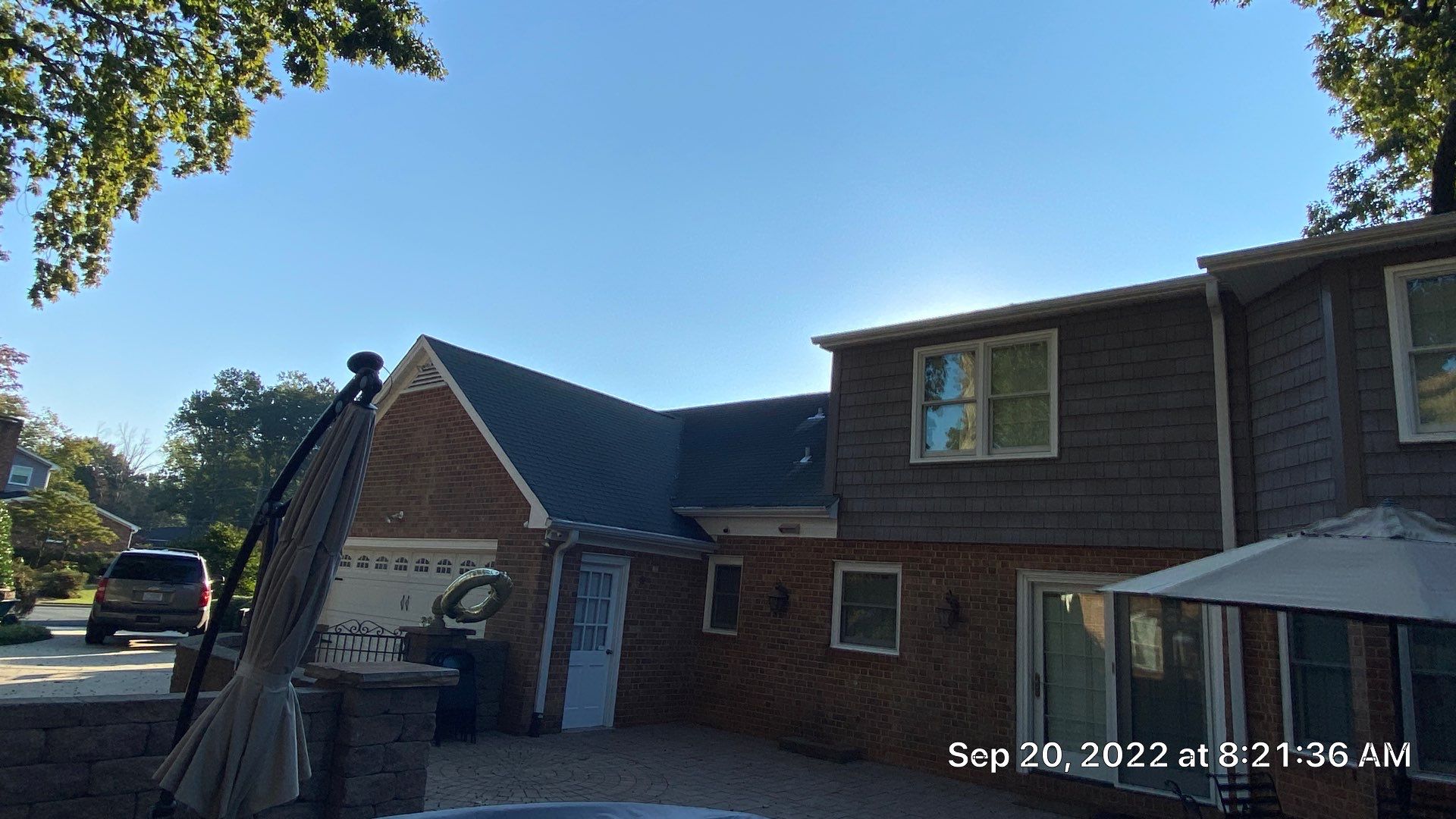 New Roof and 6 inch Gutters by Just In Time Roofing and Restoration