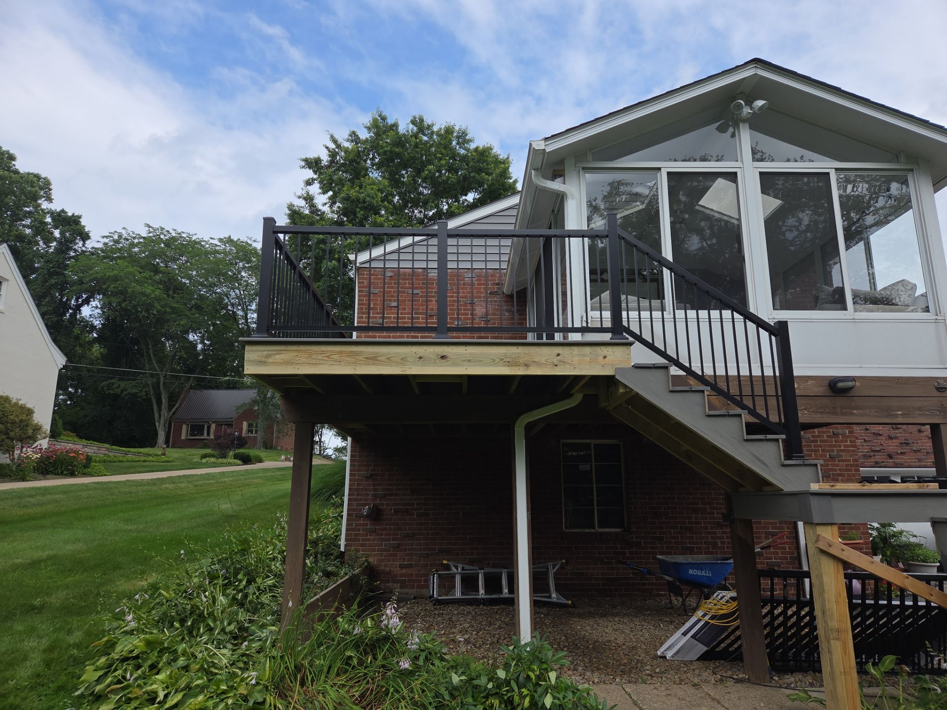 Re-deck  by Cousins Roofing Siding & Decks