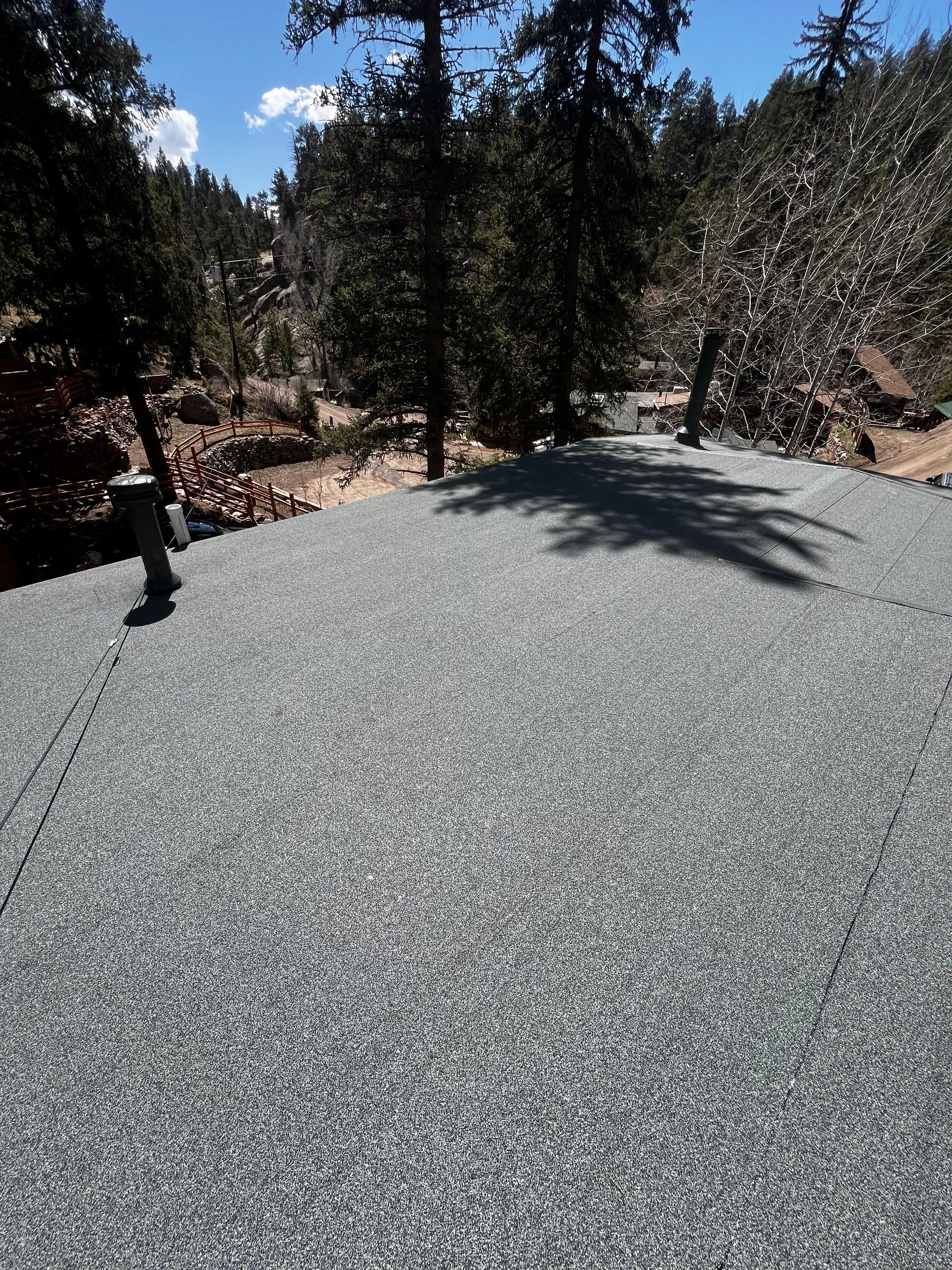 Residential Roofing Installation using Modified Bitumen Roofing by Blue Peaks Roofing LLC 
