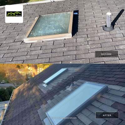 Skylight using Velux Fixed Curb Mounted