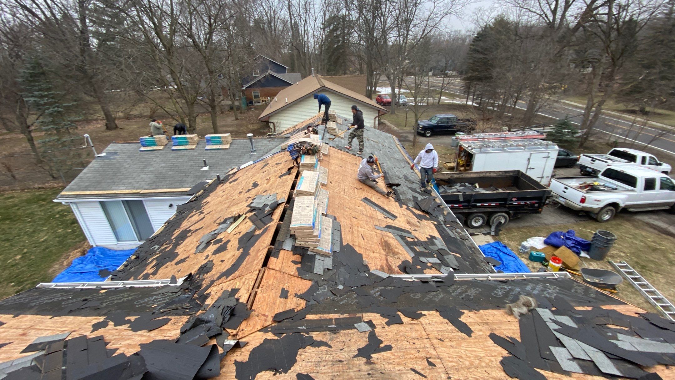 Roof Replacement using CertainTeed Landmark by 180 Contractors