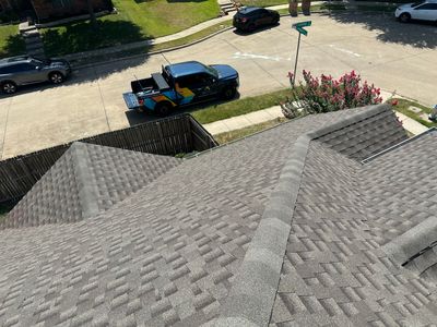Residential Roofing Installation using GAF Timberline HDZ Weathered Wood
