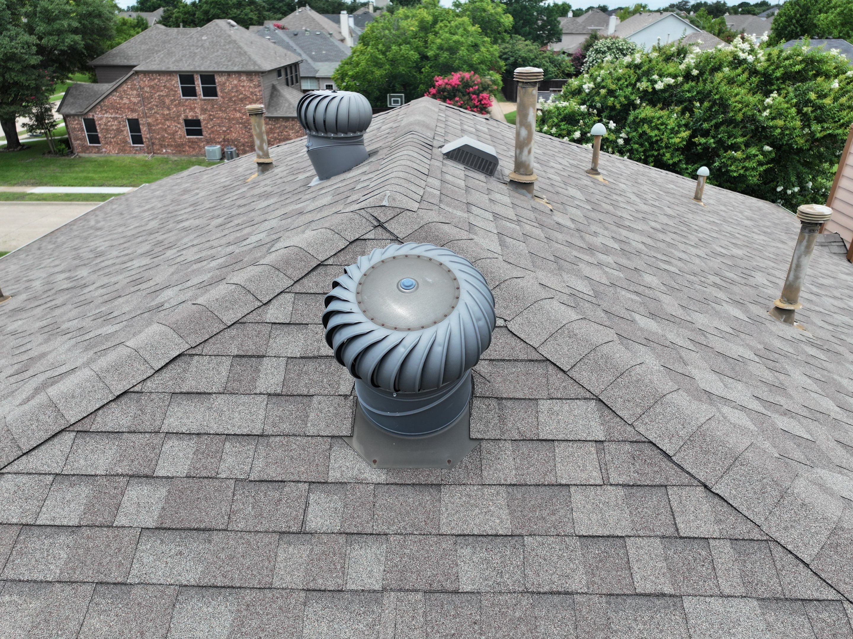 Architectural Shingle Roof Replacement and Damage Assessment in Richardson by Rich the Roofer LLC