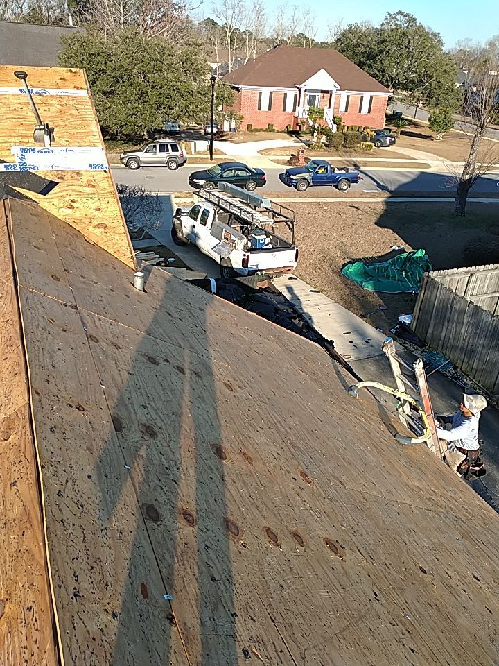 Residential Roofing Installation using Roof Replacement by American Roofing & Construction LLC