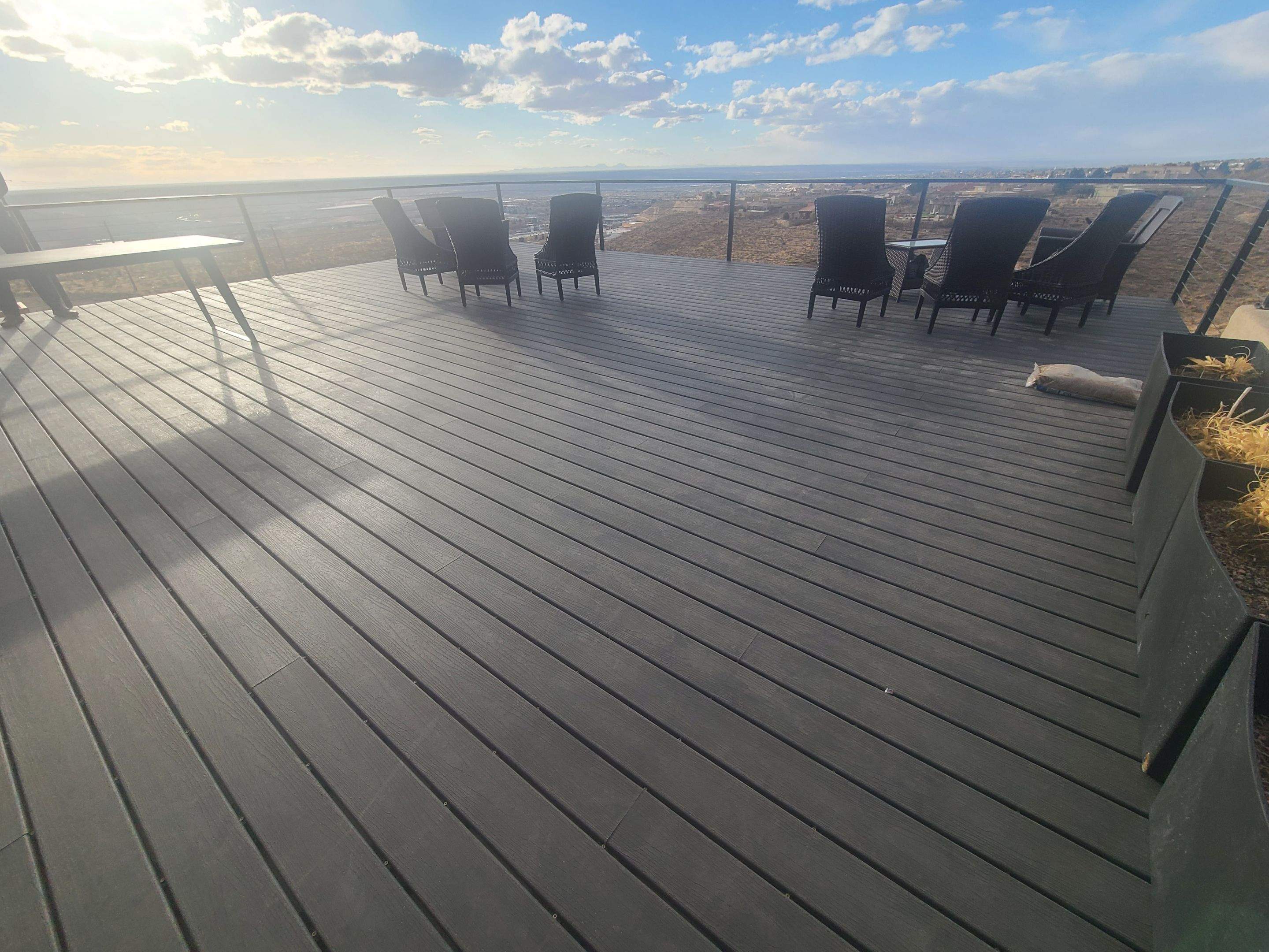 Exterior Wood Staining and Composite Decking Installation by Regal Renovate