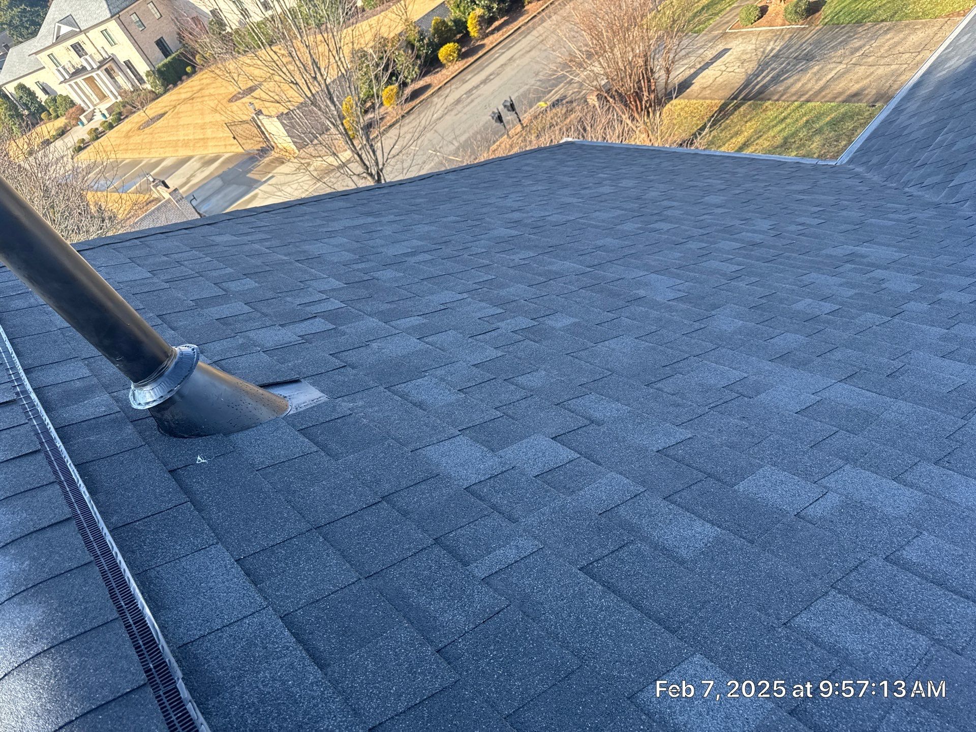 Charlotte, NC Architectural Shingle Roof Replacement and Velux Skylight Installation by Merritt Roofing LLC