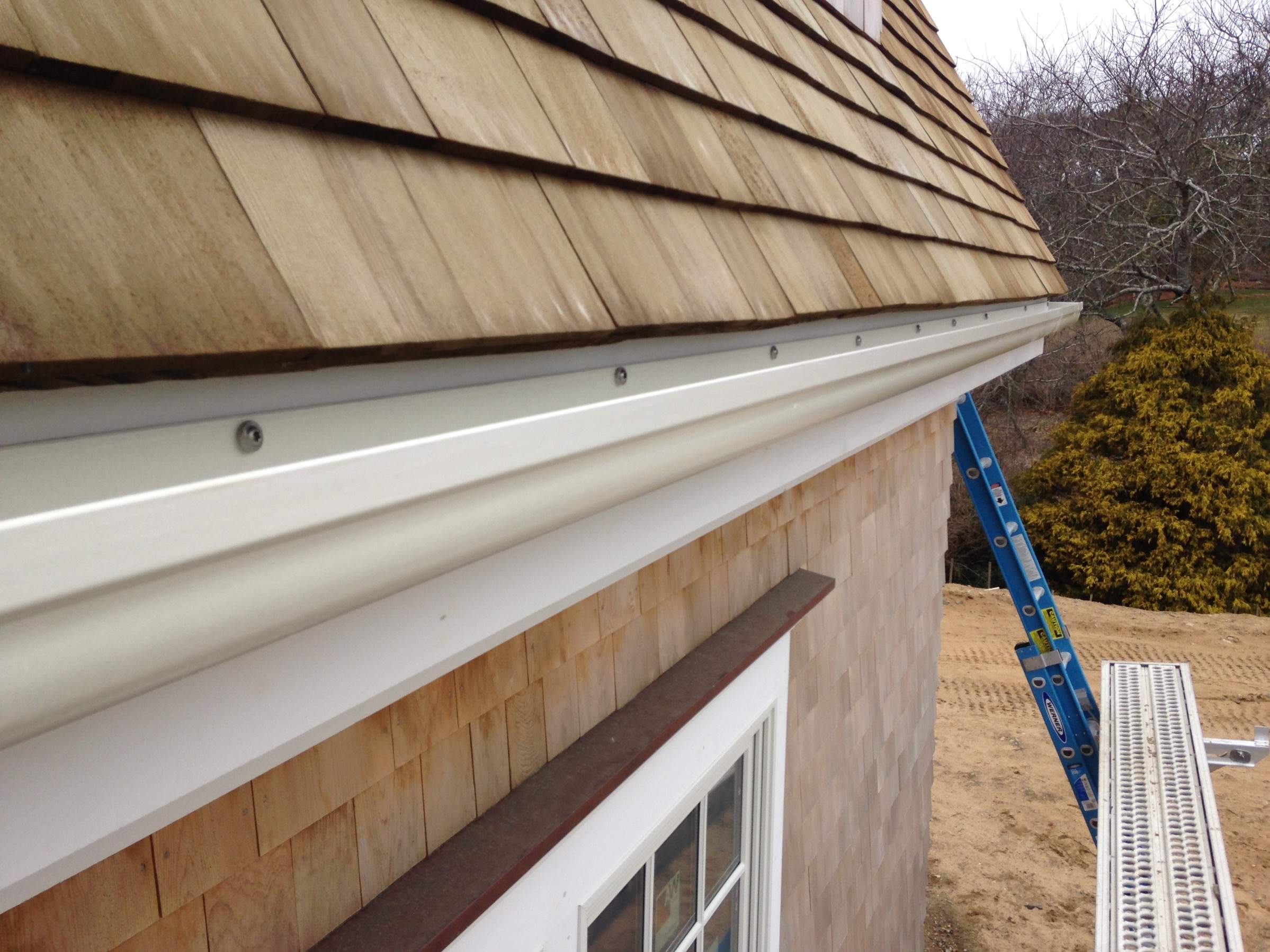 FiberGlass Gutter Installation by Gutter Pro-Chatham, MA by Gutter Pro Enterprises