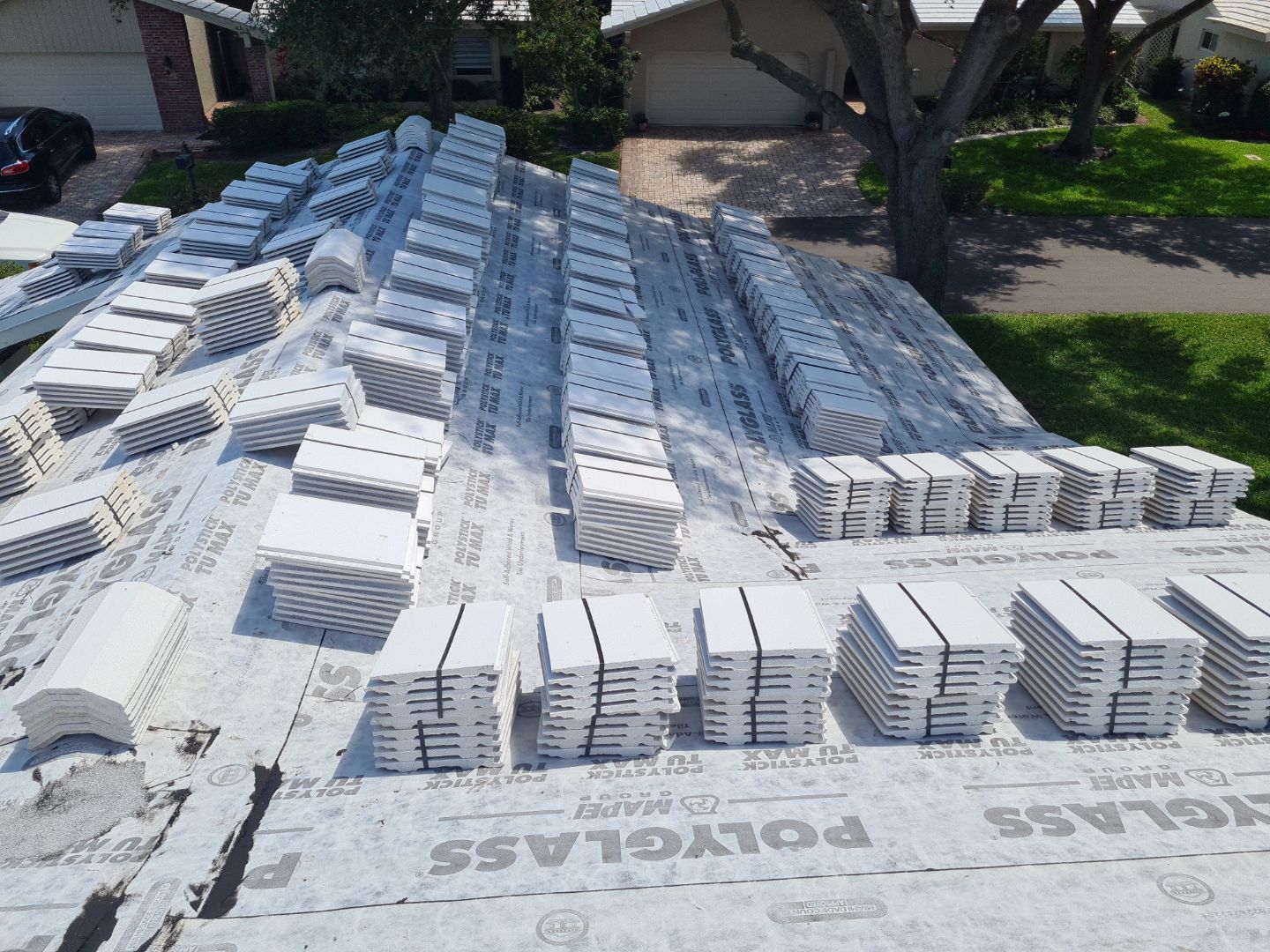 Residential Roofing Installation using WestLake Roofing Tile by BLUES BROTHERS ROOFING