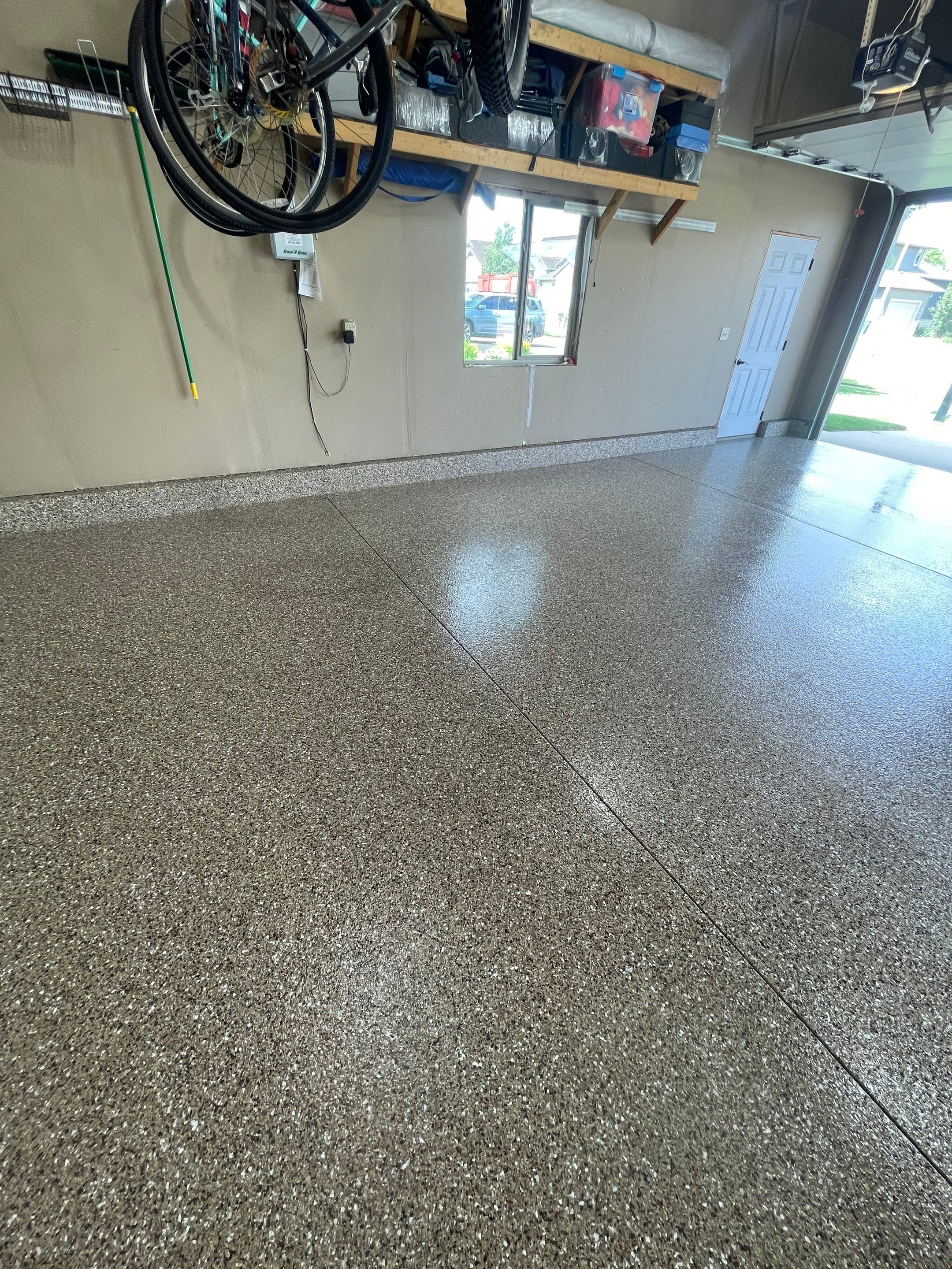 Garage Floor Coating in Tea, South Dakota by Select Painting, Coatings & Garage Cabinets